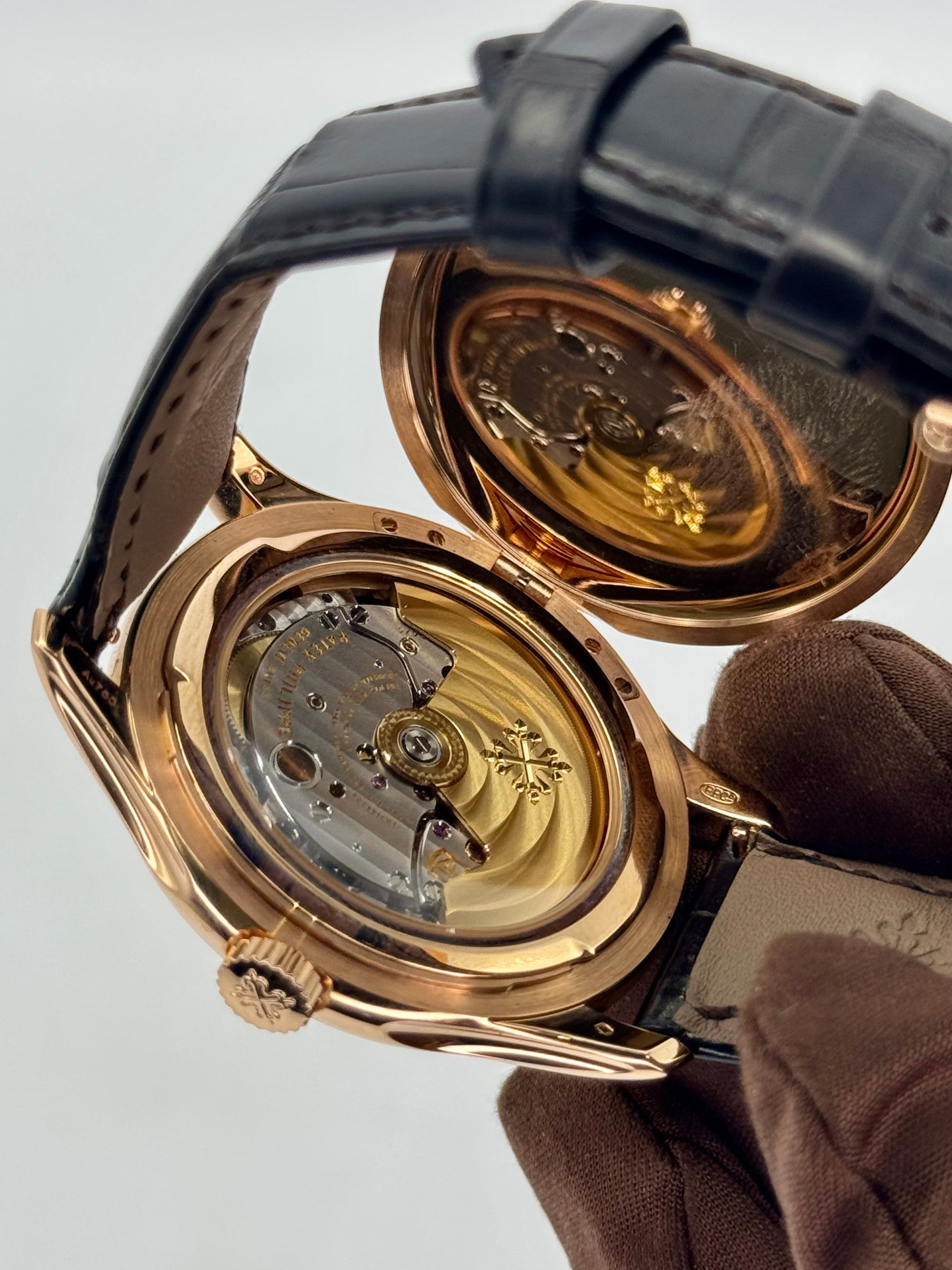 NEW 2022 Patek Philippe Calatrava 39mm 5227R Rose Gold Ivory Dial - MyWatchLLC