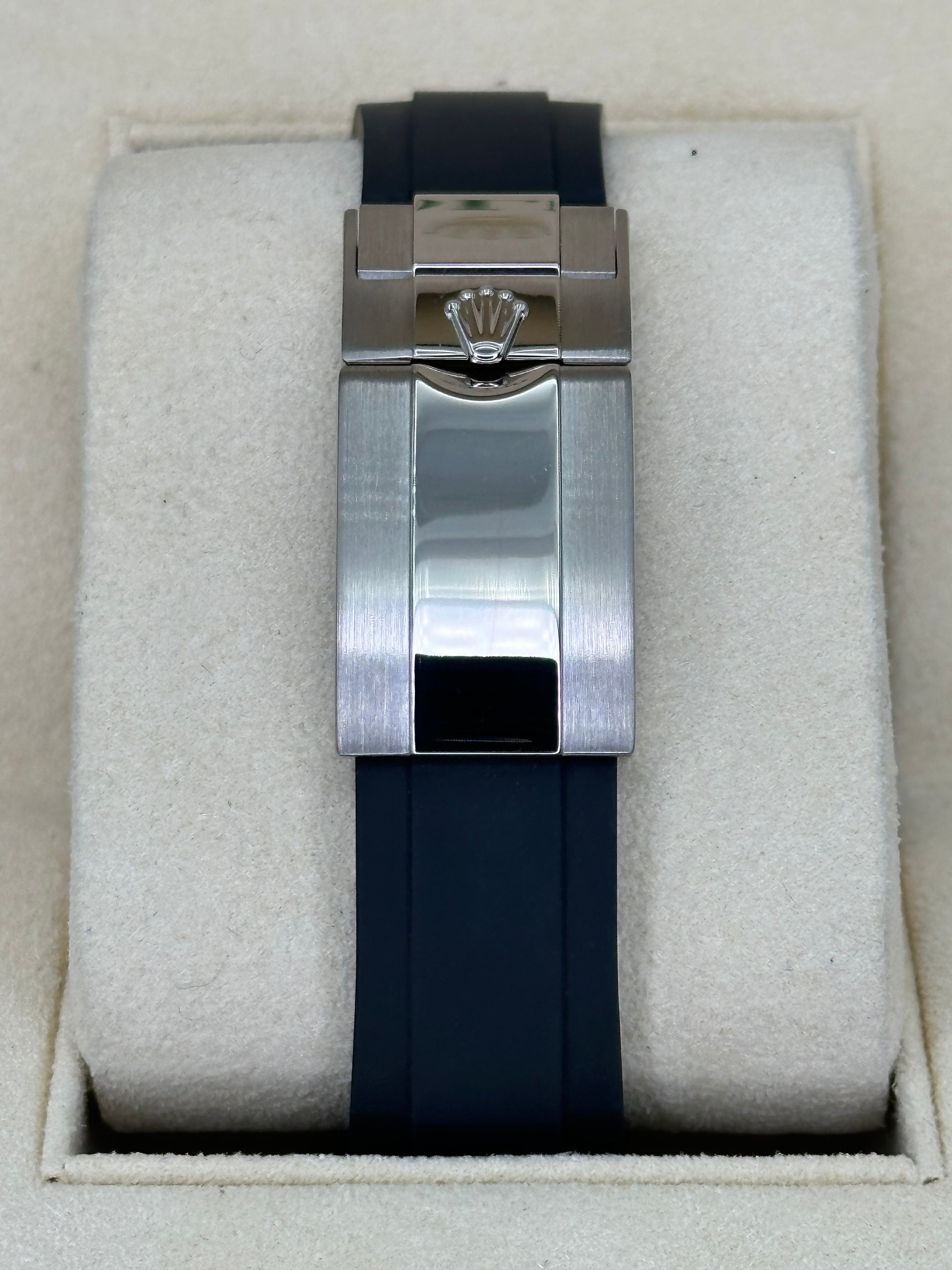 2018 Rolex Daytona 40mm 116519LN White Gold Oysterflex Grey Ghost Dial - MyWatchLLC