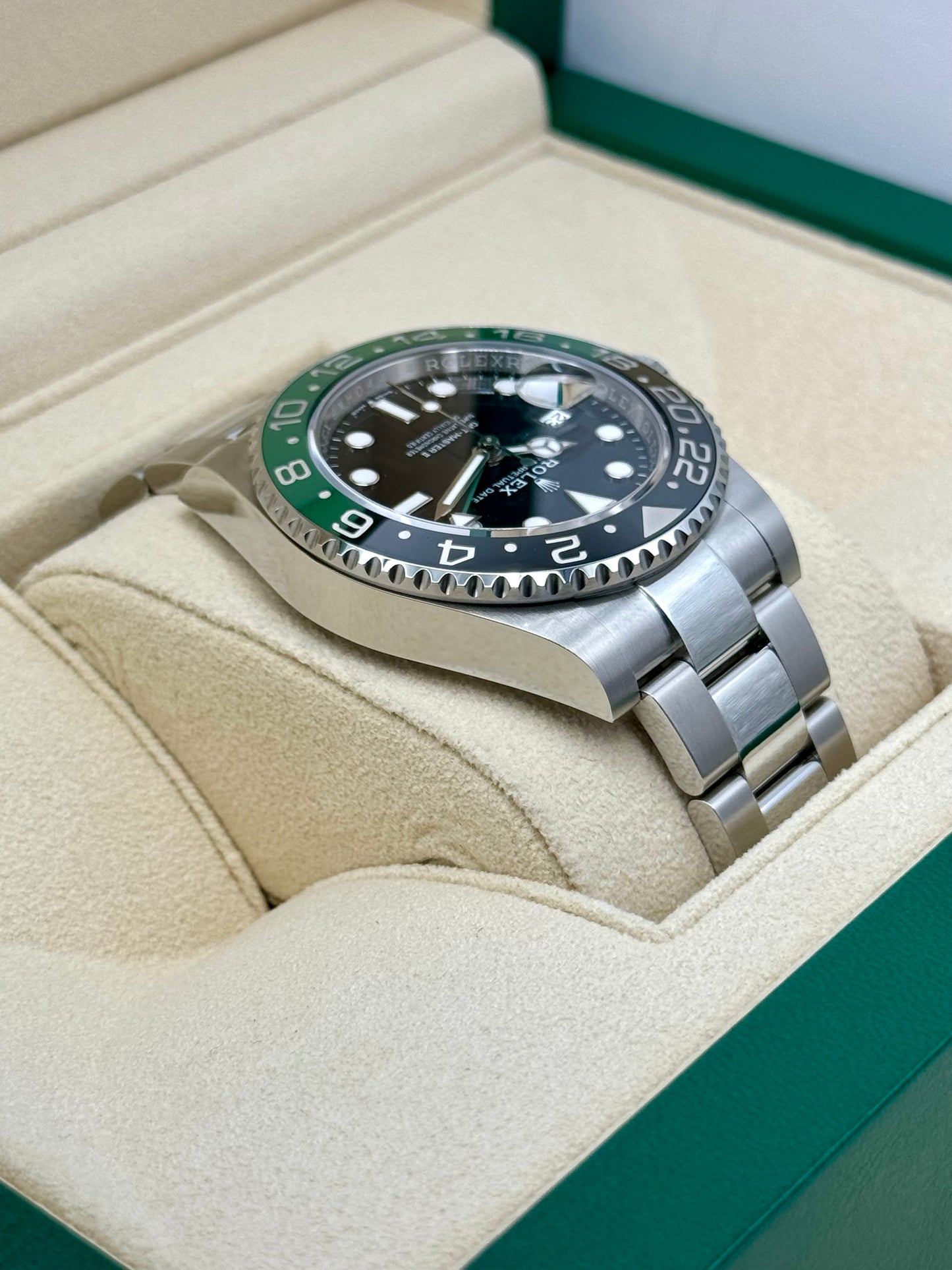 NEW 2024 Rolex GMT-Master II "Sprite" 40mm 126720VTNR Oyster - MyWatchLLC