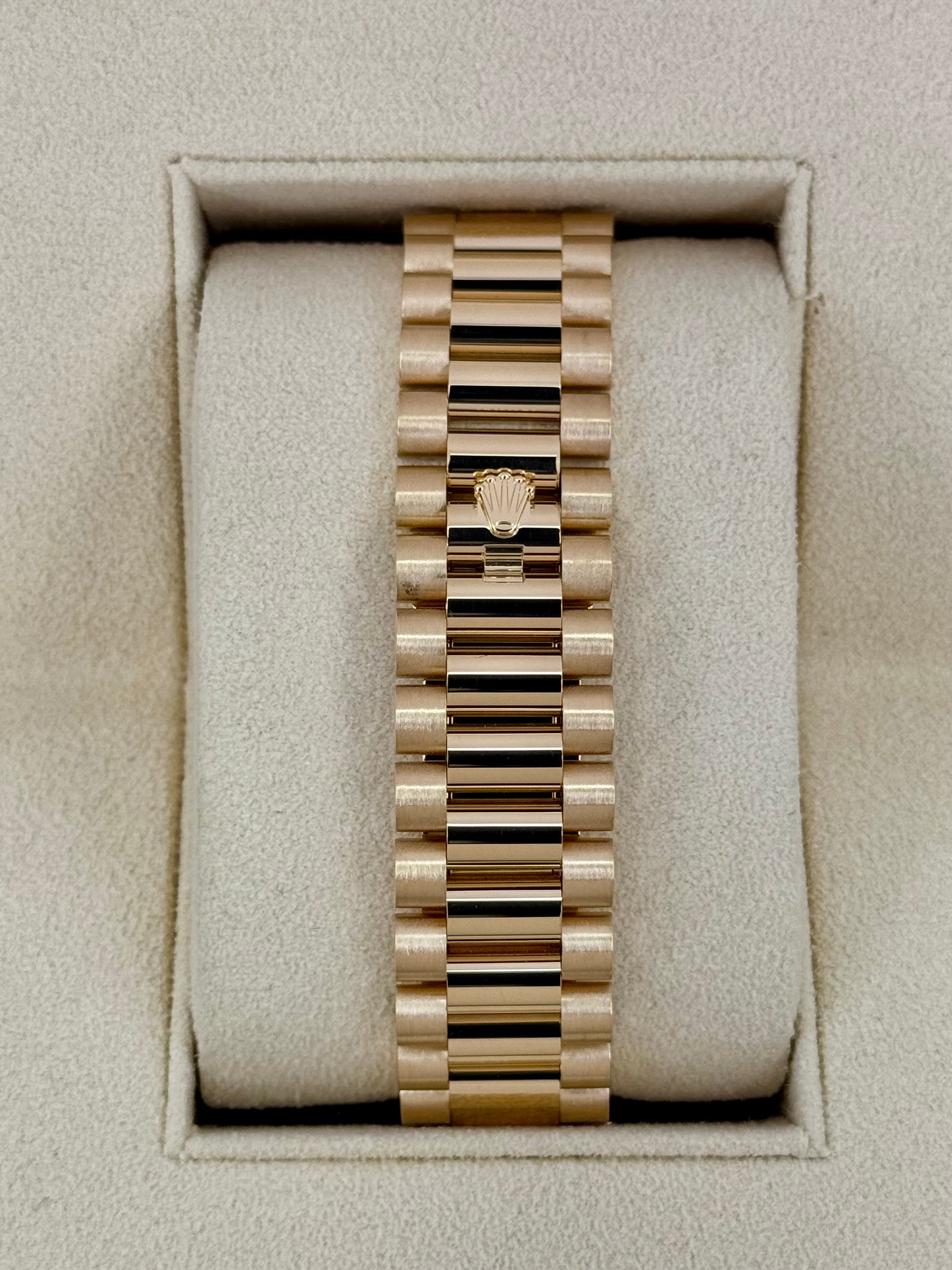 NEW 2025 Rolex Day-Date 40mm 228238 Mother Of Pearl Diamond Dial - MyWatchLLC