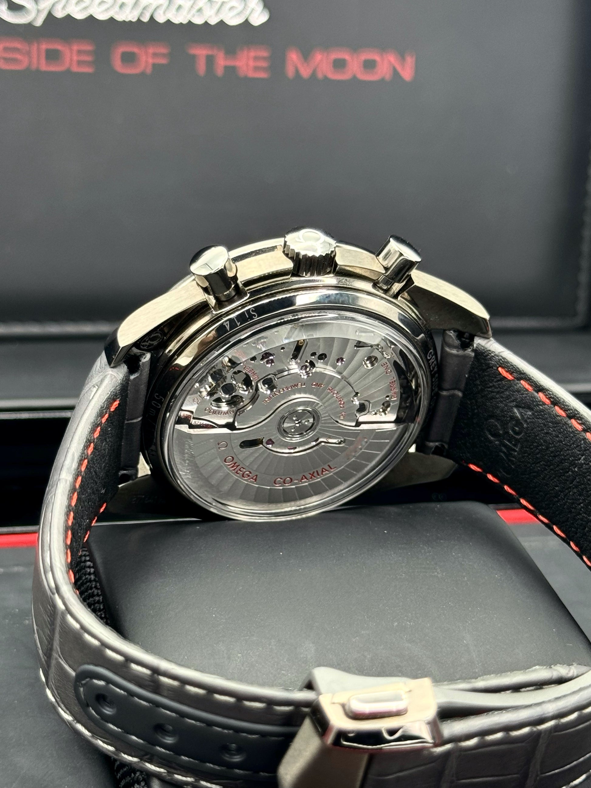 2022 Speedmaster Dark Side Of The Moon 44.25mm Grey Ceramic - MyWatchLLC