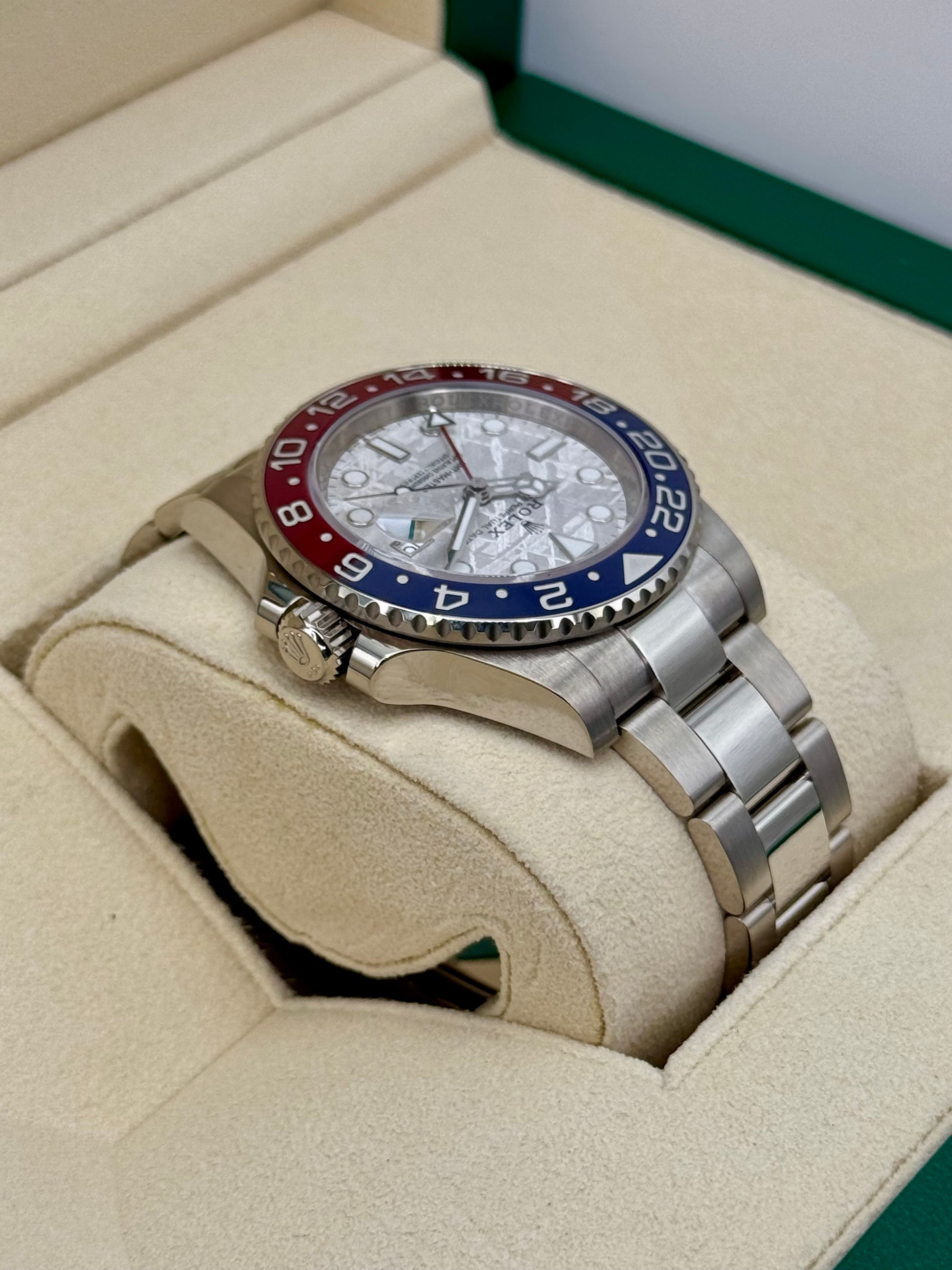 2024 Rolex GMT-Master II "Pepsi" 40mm 126719BLRO Meteorite Dial - MyWatchLLC