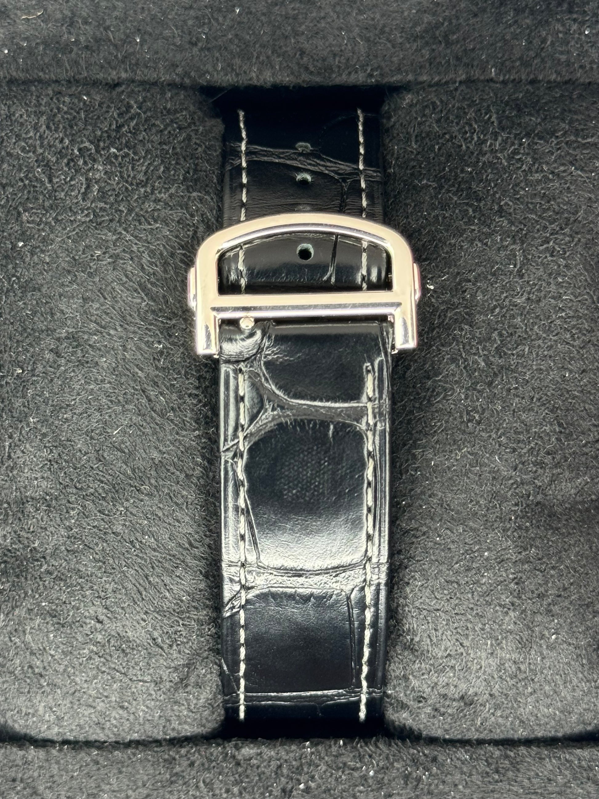 2024 Cartier Santos De Cartier 39.8mm WSSA0039 Black Steel Black Dial - MyWatchLLC