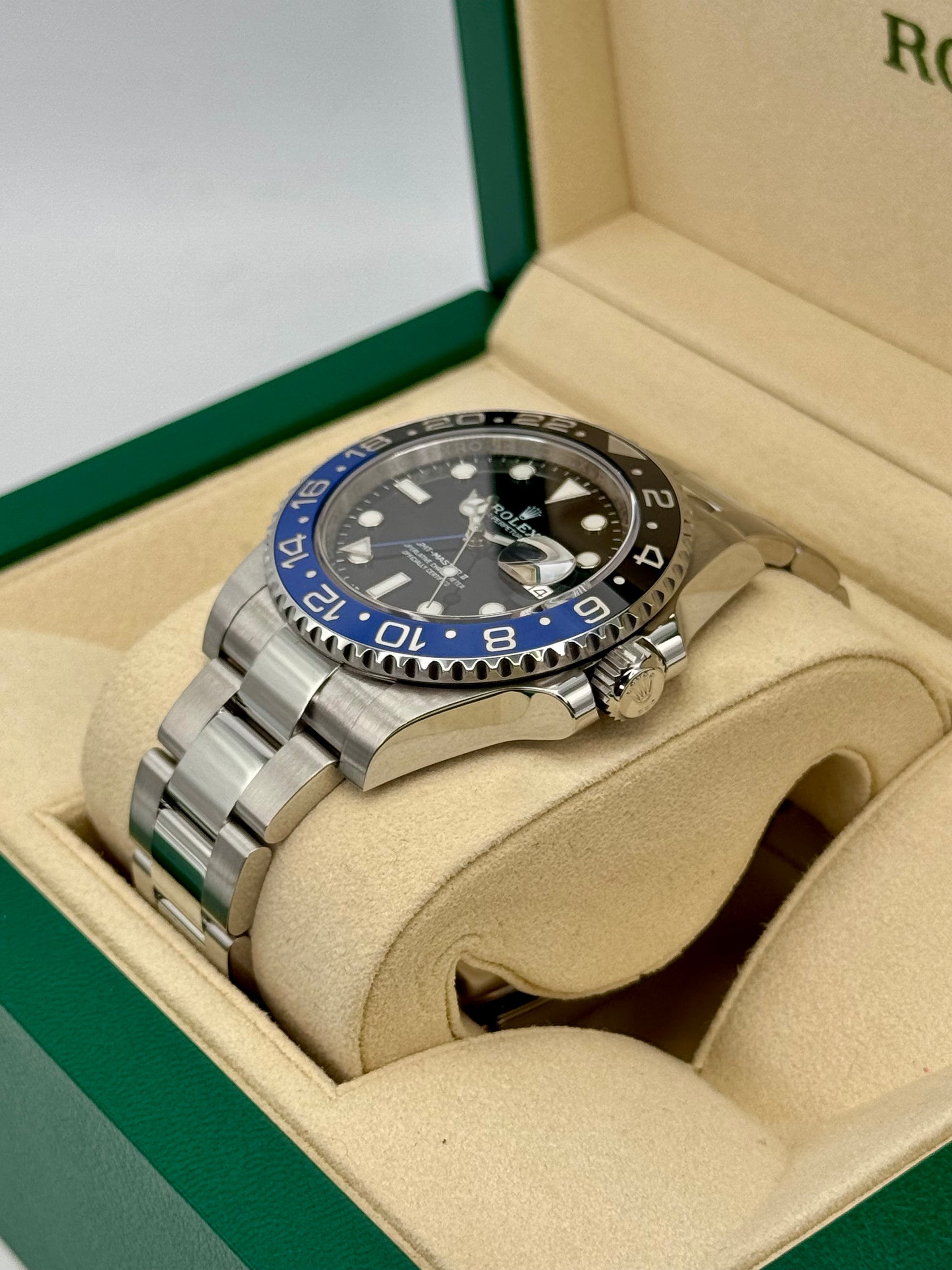 2017 Rolex GMT-Master II "Batman" 40mm 116710BLNR Oyster - MyWatchLLC
