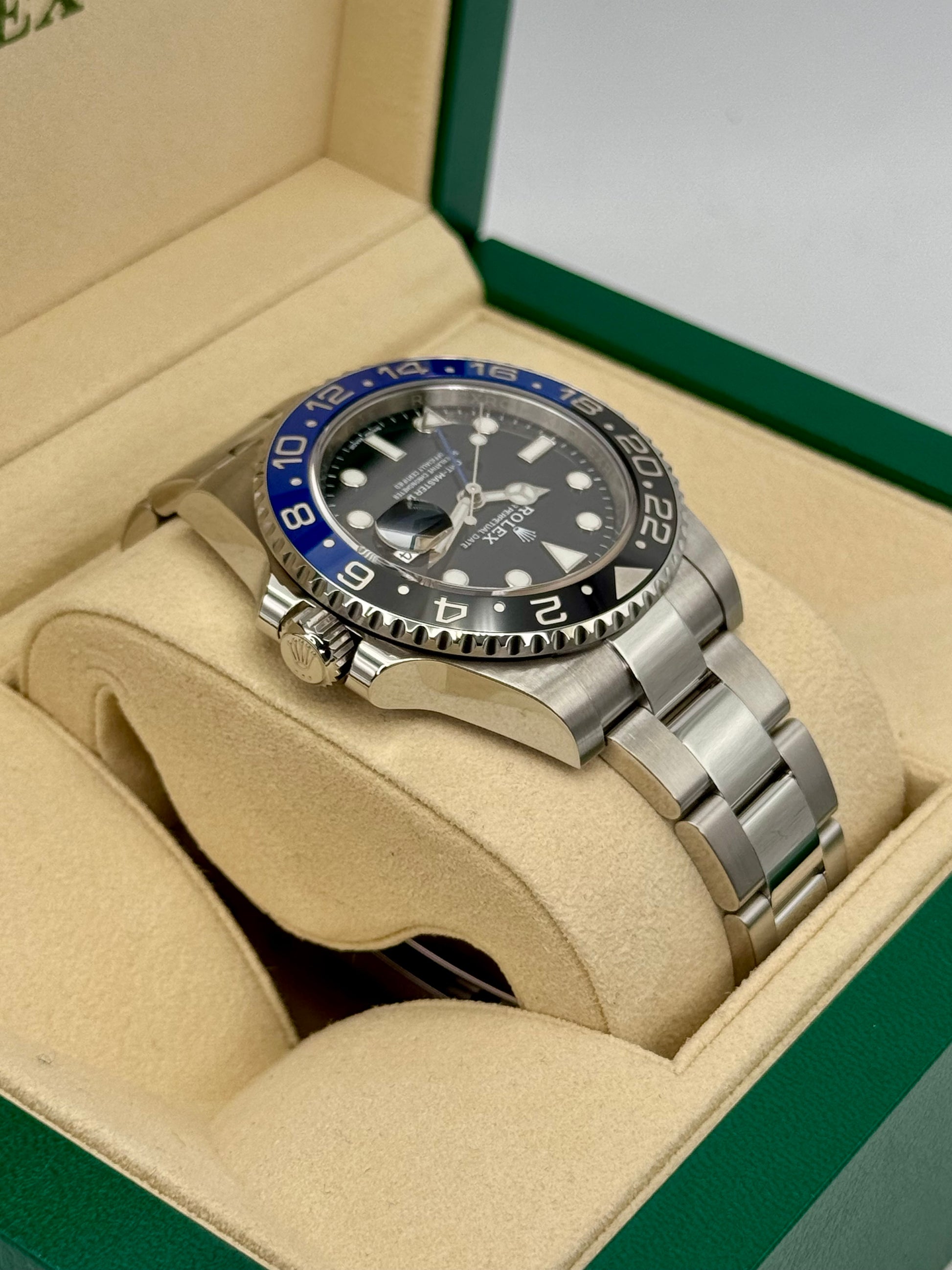 2017 Rolex GMT-Master II "Batman" 40mm 116710BLNR Oyster - MyWatchLLC
