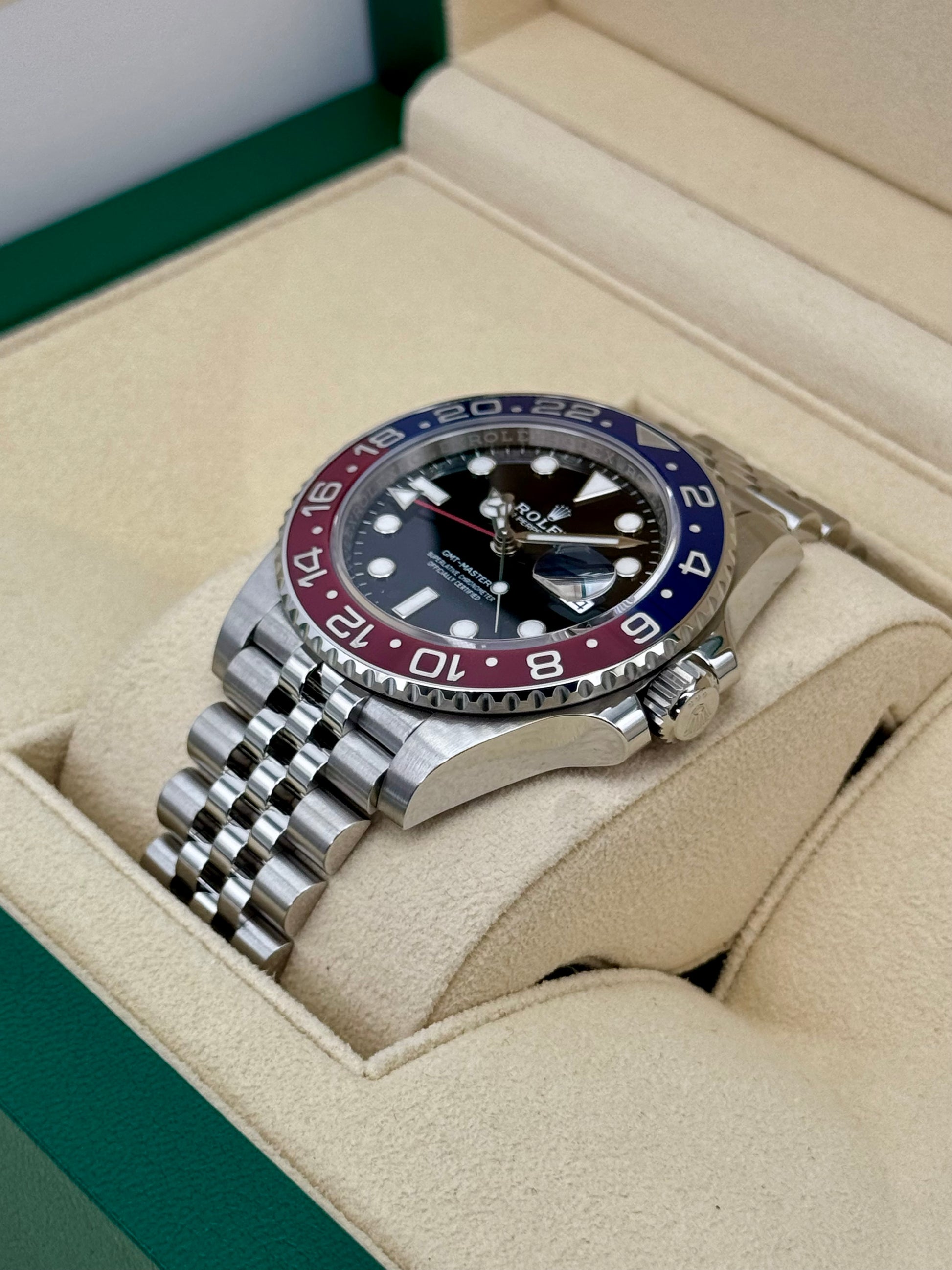 2023 Rolex GMT-Master II "Pepsi" 40mm 126710BLRO Jubilee - MyWatchLLC