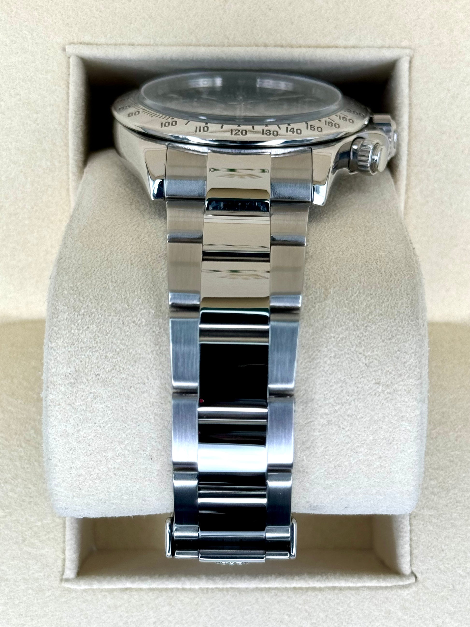 2015 Rolex Daytona 40mm 116520 Stainless Steel Black Dial - MyWatchLLC