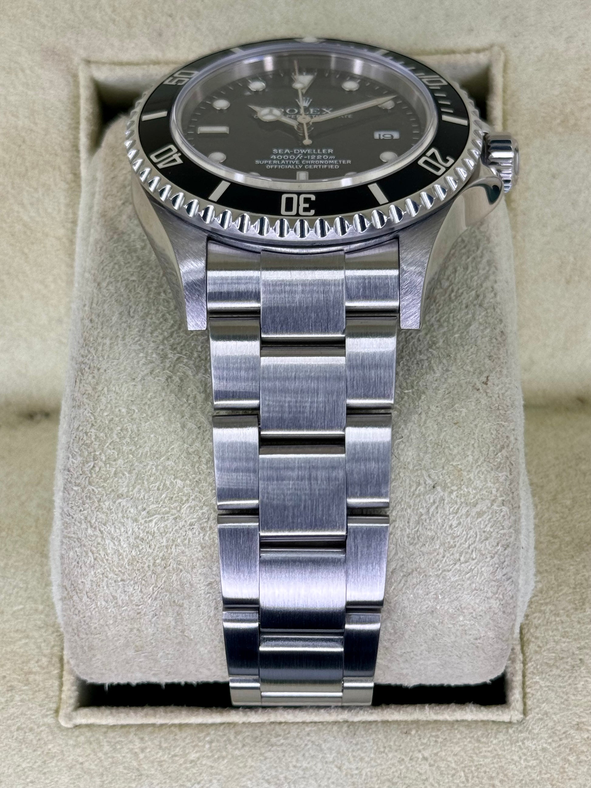 2005 Rolex Sea-Dweller 40mm 16600 Stainless Steel Black Dial - MyWatchLLC