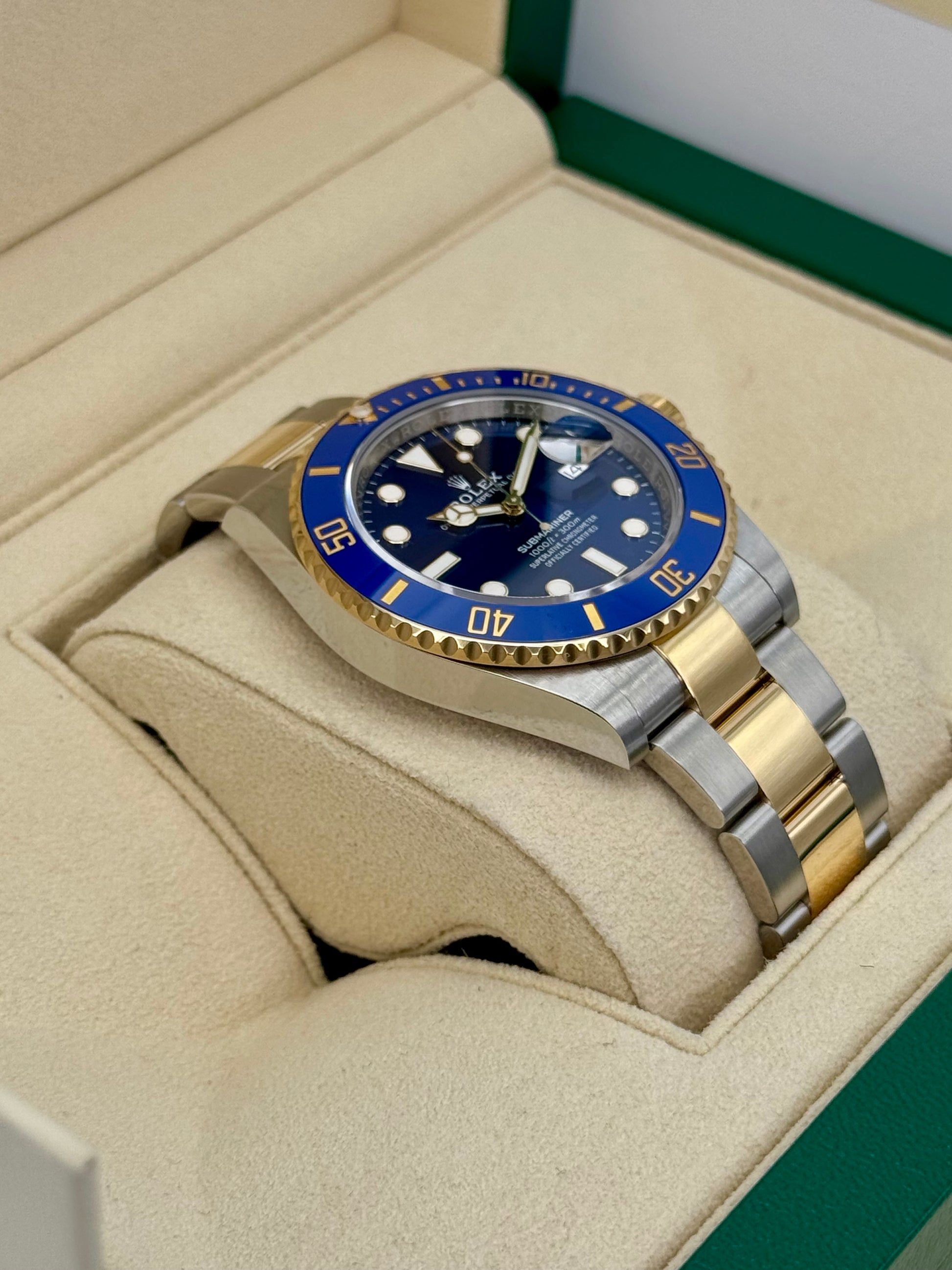 2023 Rolex Submariner "Bluesy" 41mm 126613LB Two-Tone Blue Dial - MyWatchLLC