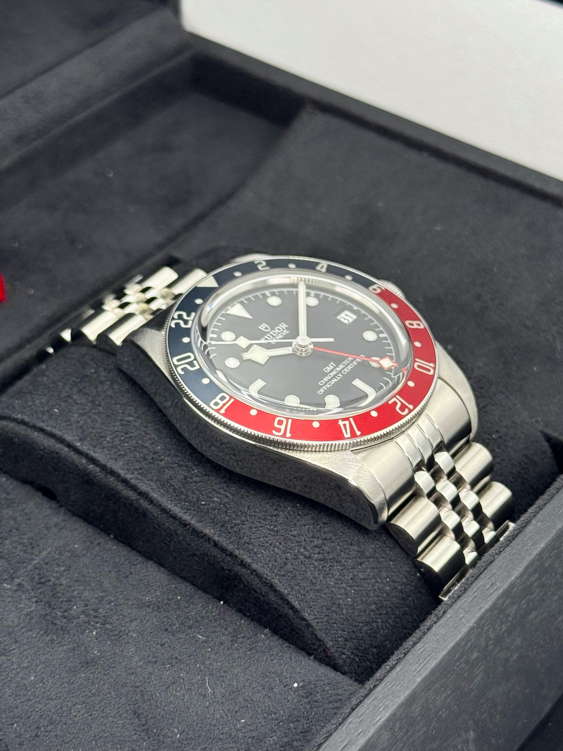 2022 Tudor Black Bay GMT 41mm 79830RB Stainless Steel Black Dial - MyWatchLLC