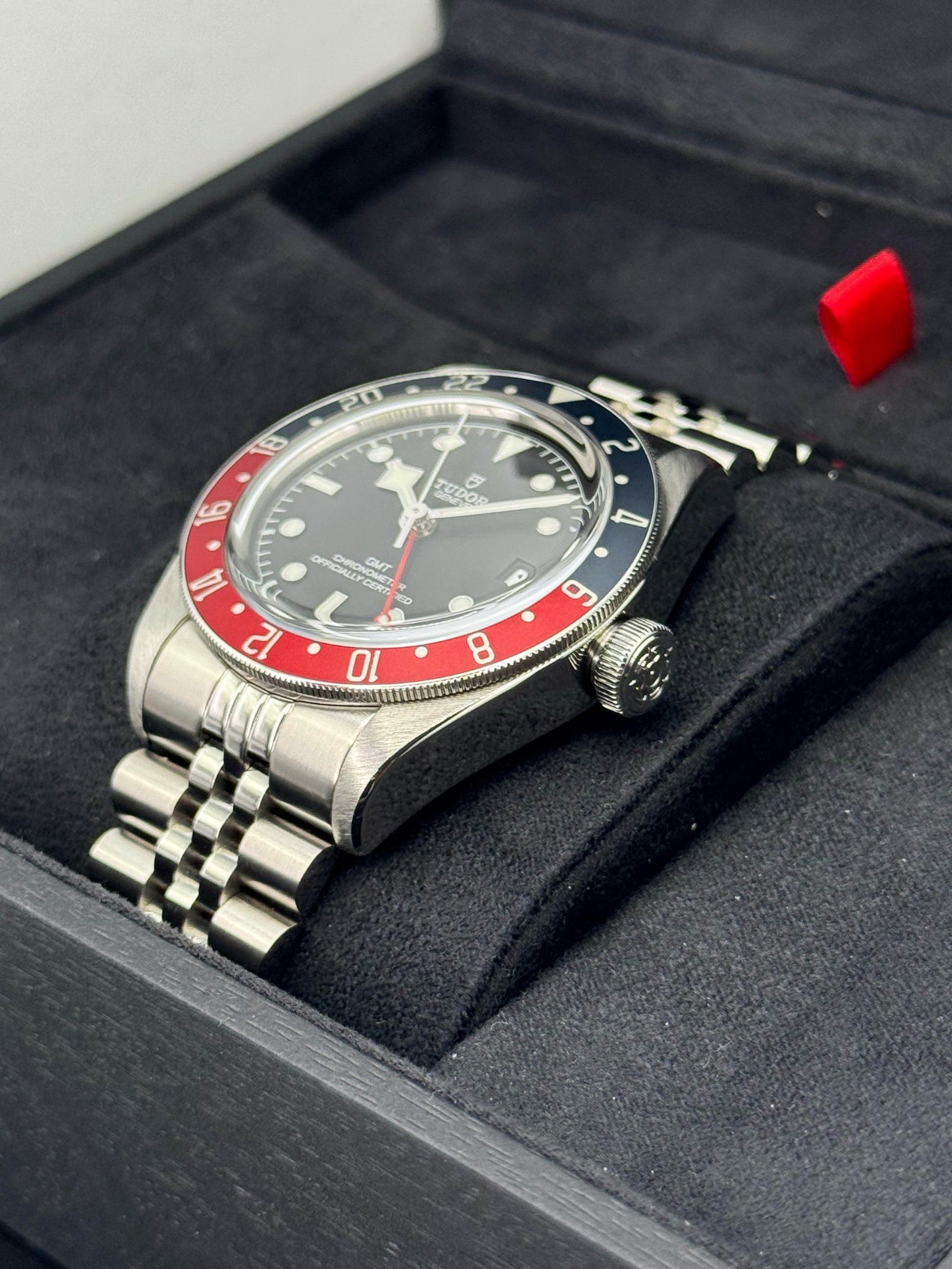 2022 Tudor Black Bay GMT 41mm 79830RB Stainless Steel Black Dial - MyWatchLLC