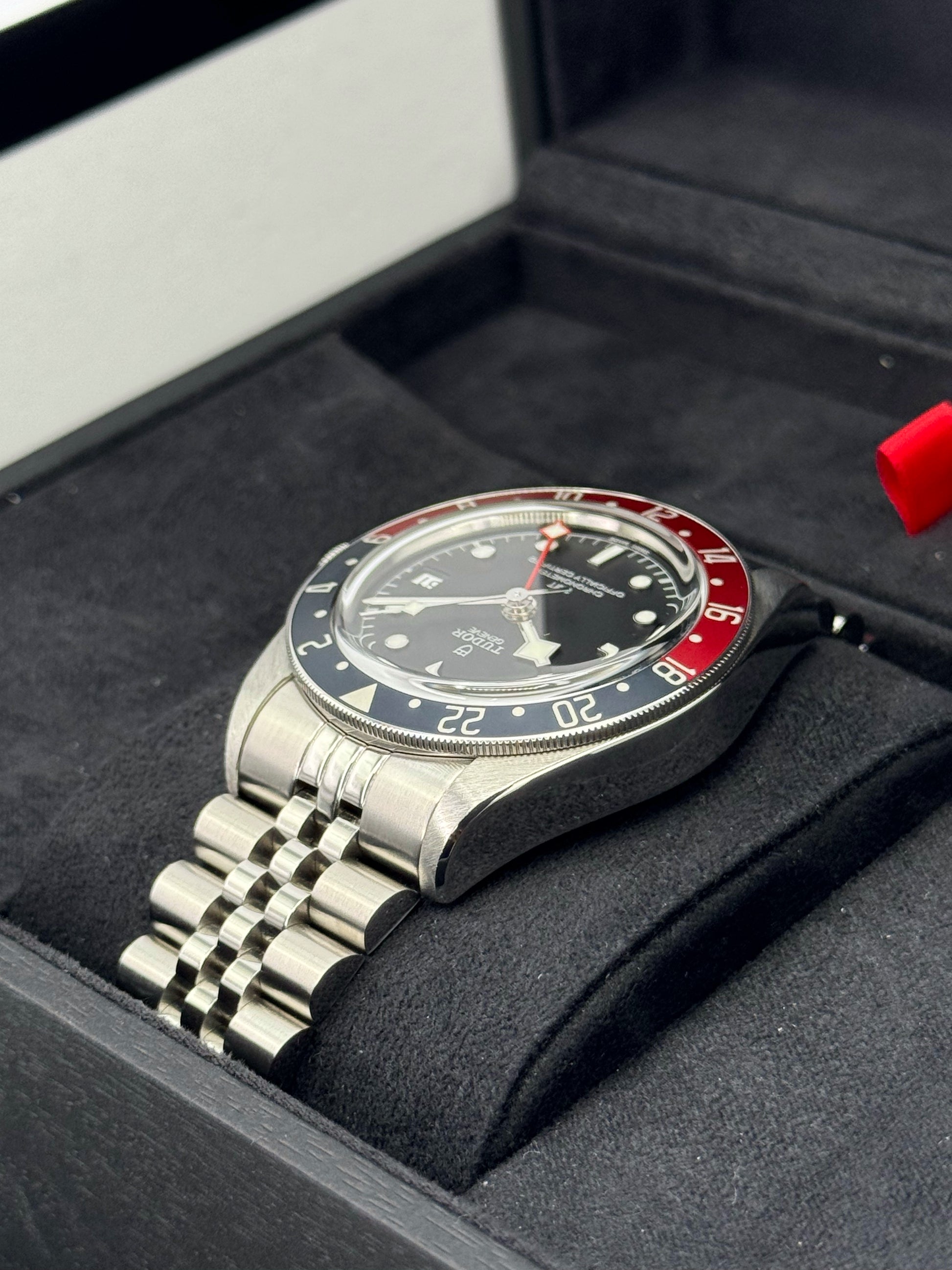 2022 Tudor Black Bay GMT 41mm 79830RB Stainless Steel Black Dial - MyWatchLLC