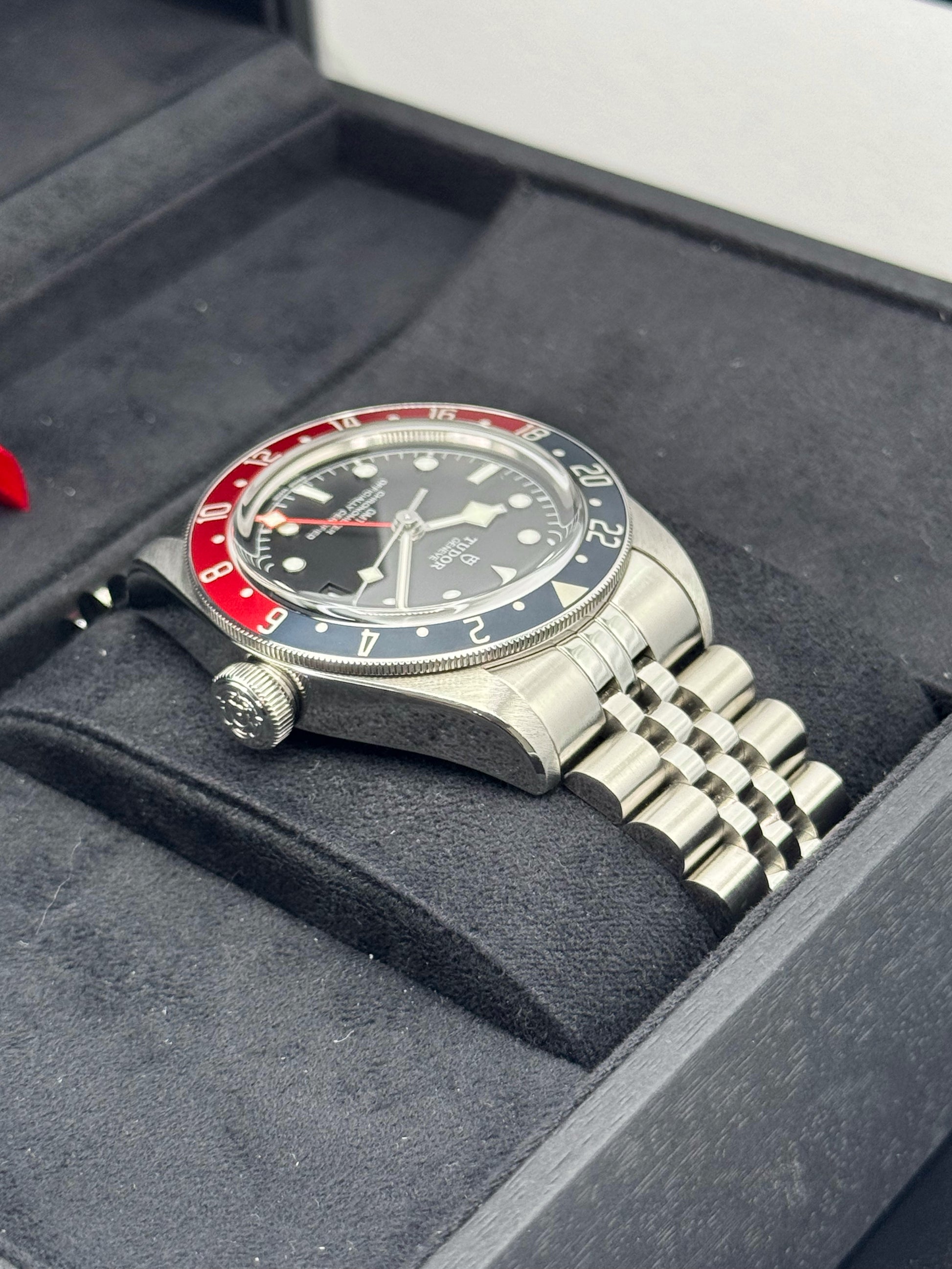 2022 Tudor Black Bay GMT 41mm 79830RB Stainless Steel Black Dial - MyWatchLLC
