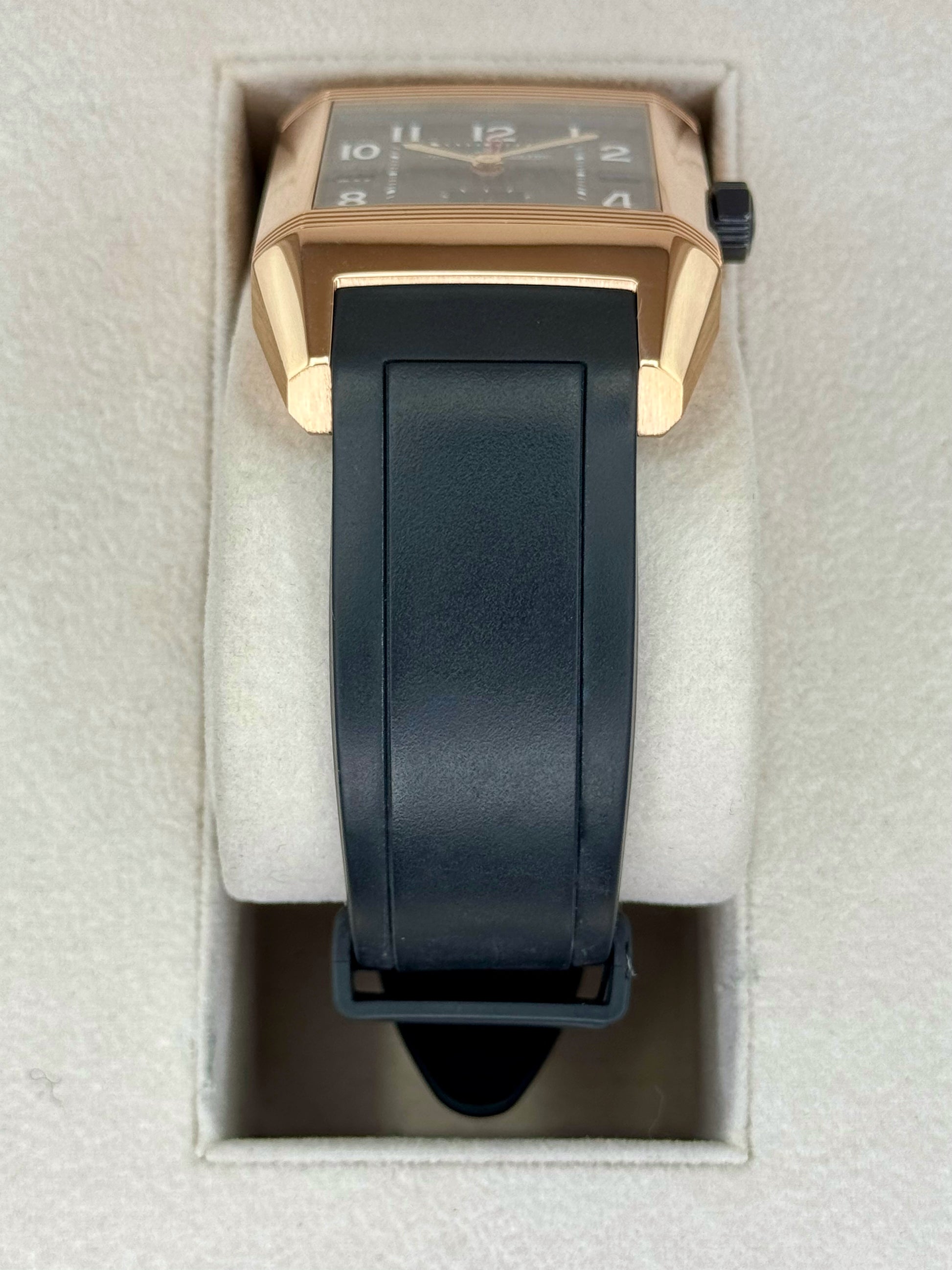 2014 Jaeger-Coultre Reverso Squadra Hometime 35mm 230.2.77 Rose Gold - MyWatchLLC