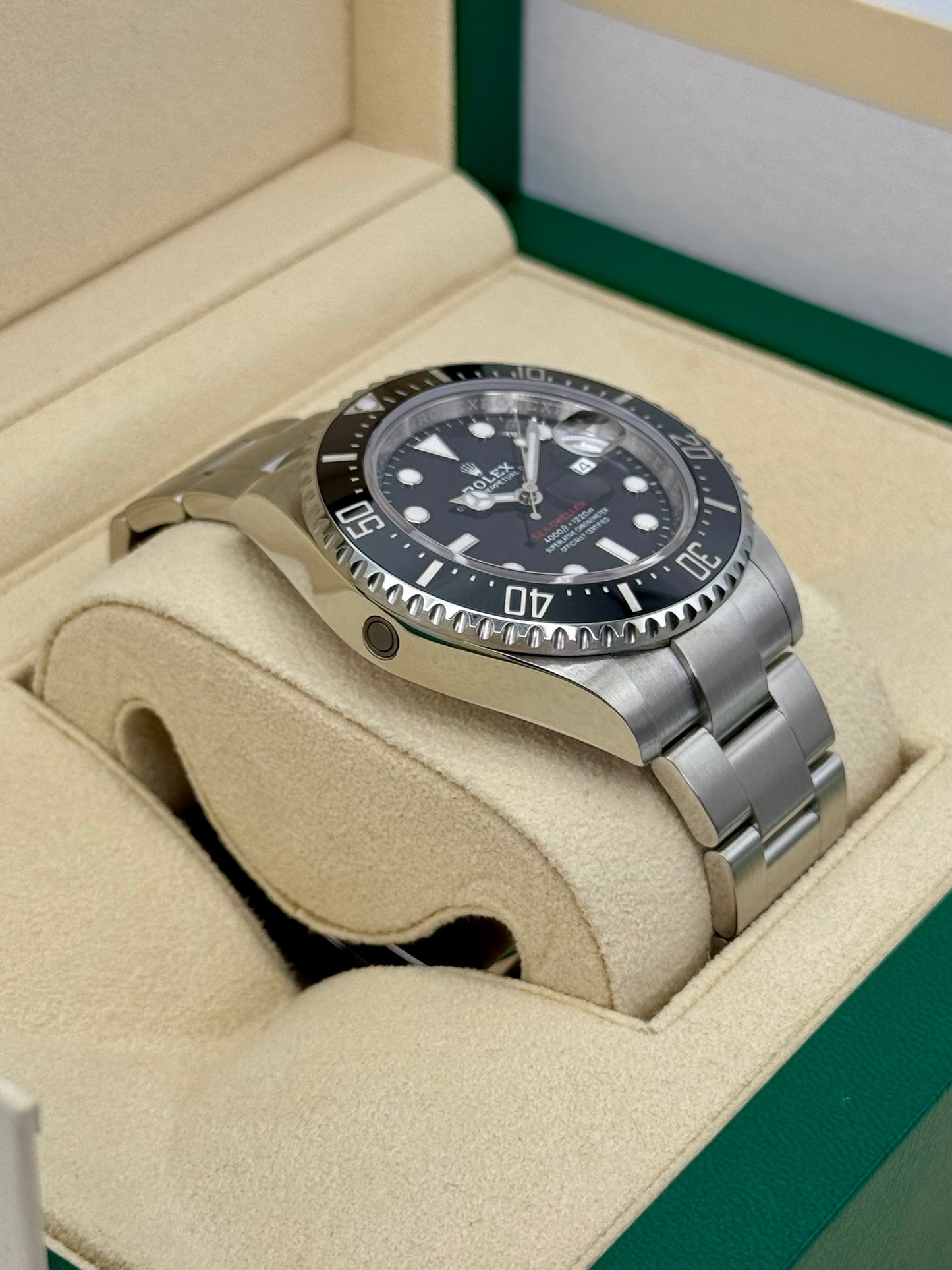 2022 Rolex Sea-Dweller 43mm 126600 Stainless Steel Black Dial