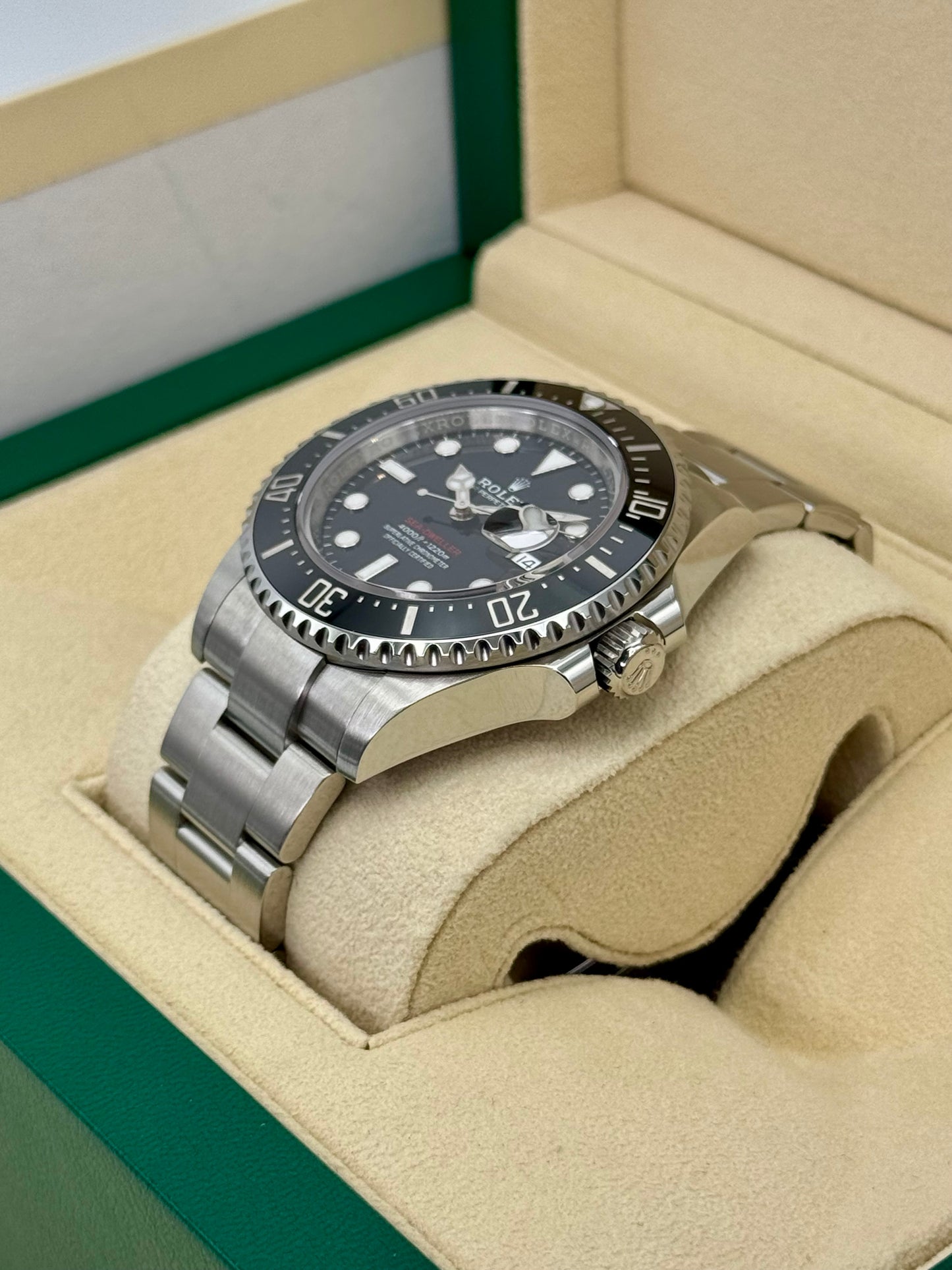 2022 Rolex Sea-Dweller 43mm 126600 Stainless Steel Black Dial