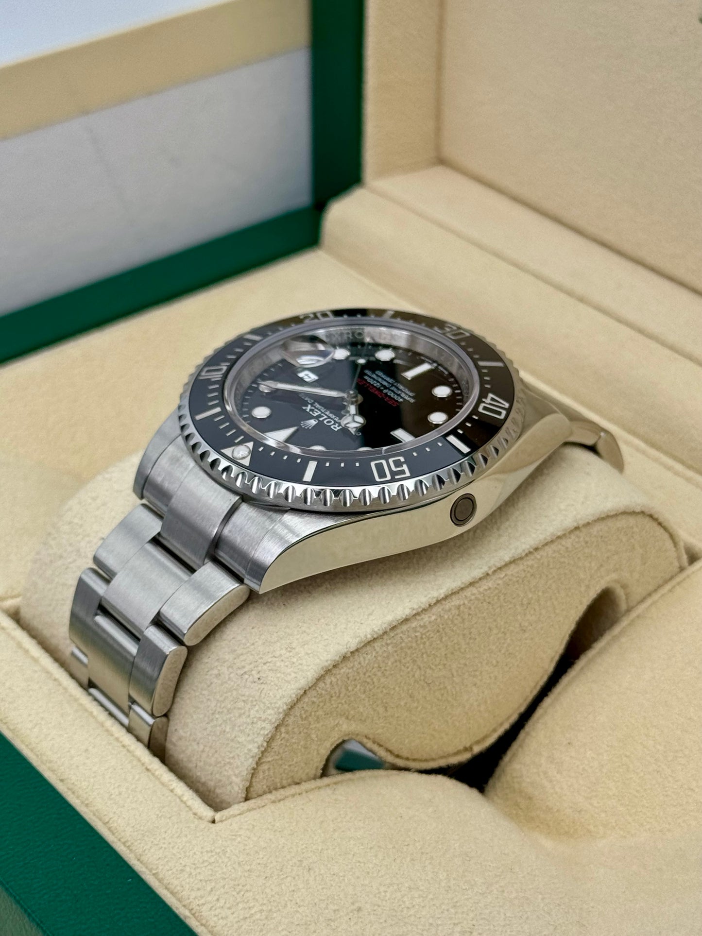 2022 Rolex Sea-Dweller 43mm 126600 Stainless Steel Black Dial