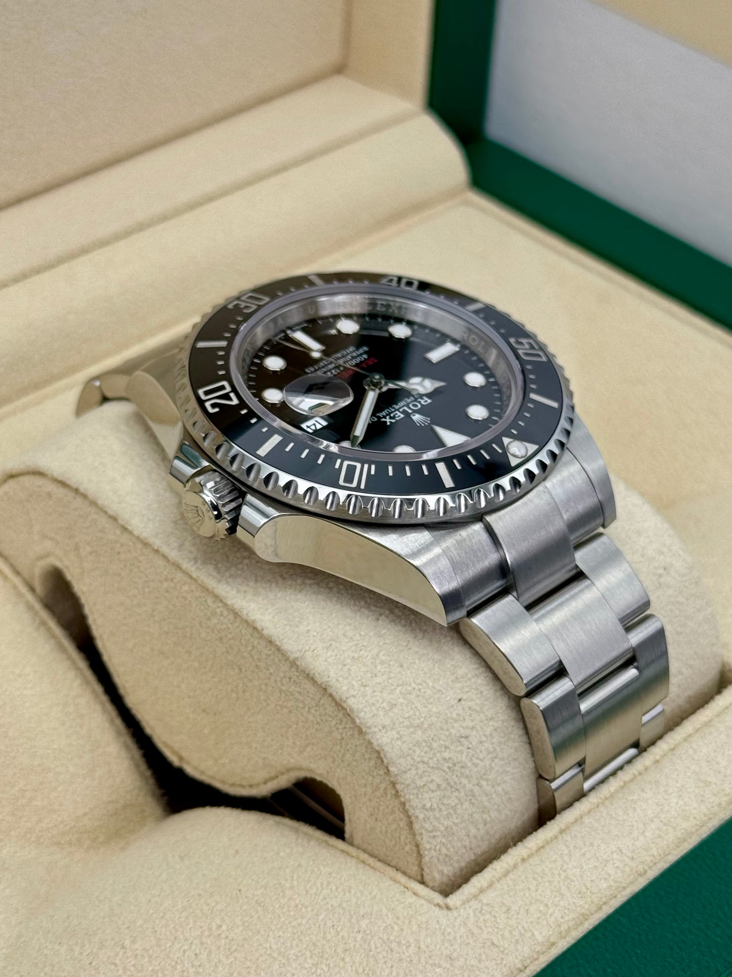 2022 Rolex Sea-Dweller 43mm 126600 Stainless Steel Black Dial