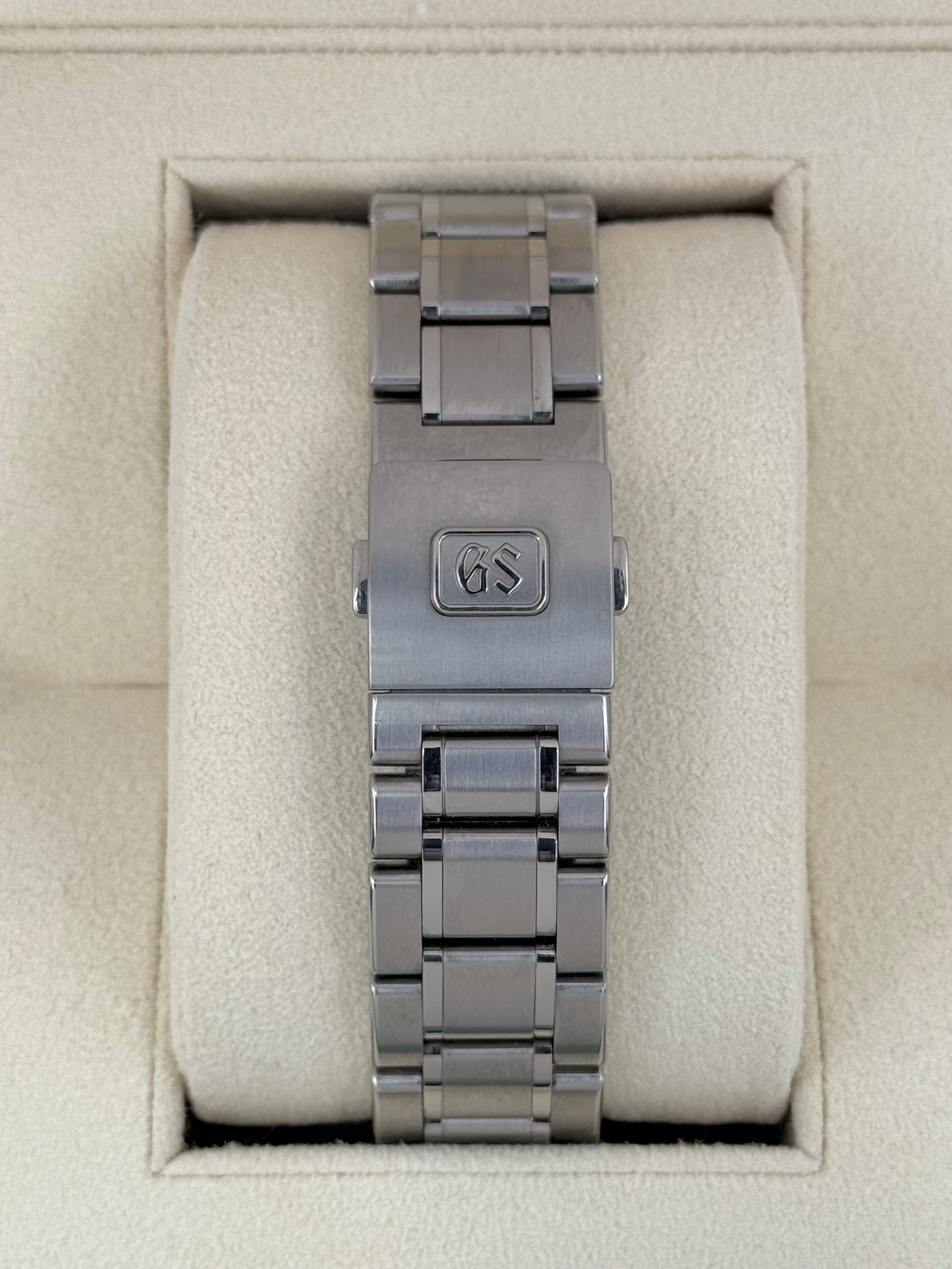 2017 Grand Seiko Spring Drive 40mm SBGA059 Titanium White Dial - MyWatchLLC