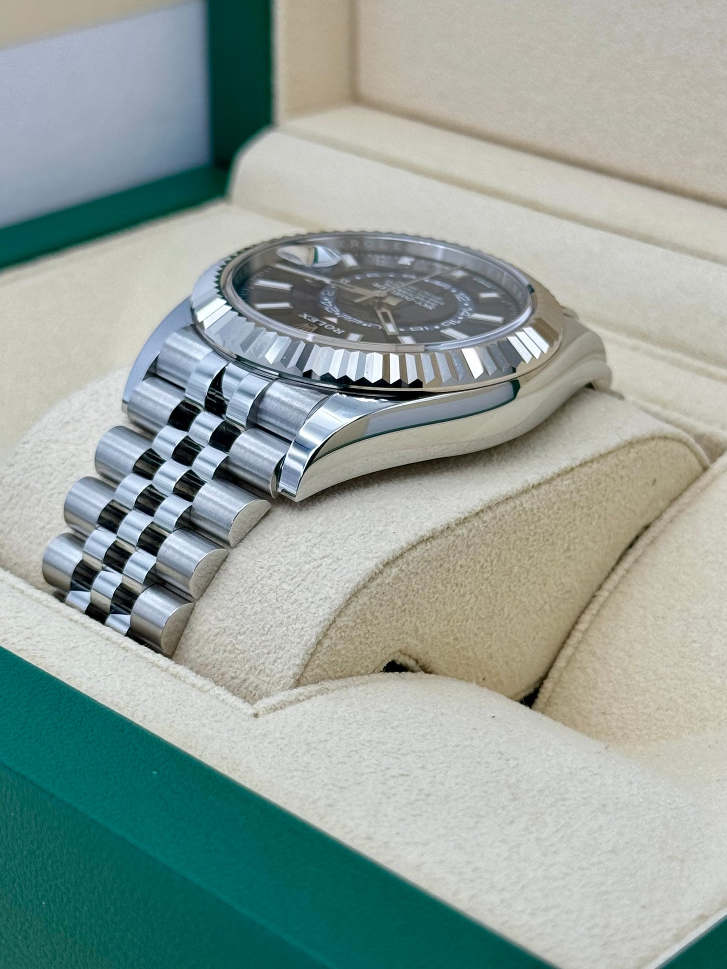 NEW 2023 Rolex Sky-Dweller 42mm 336934 Jubilee Blue Dial - MyWatchLLC