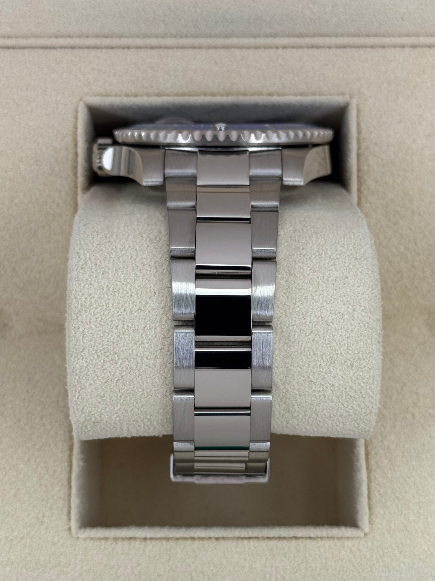 2017 Rolex Submariner "Smurf" 40mm 116619LB White Gold Blue Dial - MyWatchLLC