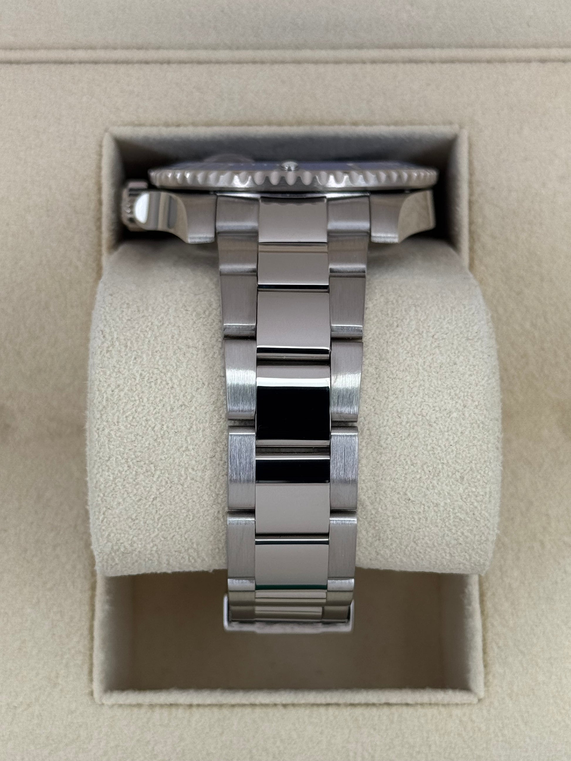 2017 Rolex Submariner "Smurf" 40mm 116619LB White Gold Blue Dial - MyWatchLLC