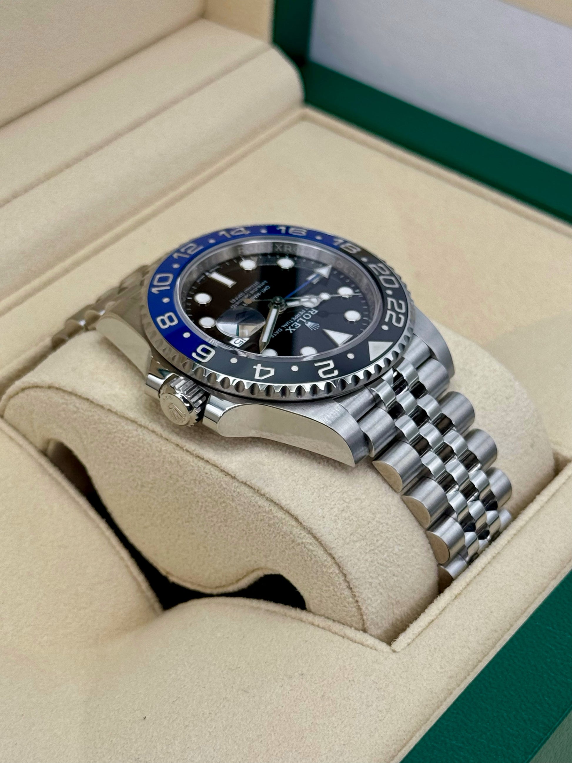 2024 Rolex GMT-Master II "Batgirl" 40mm 126710BLNR Jubilee - MyWatchLLC