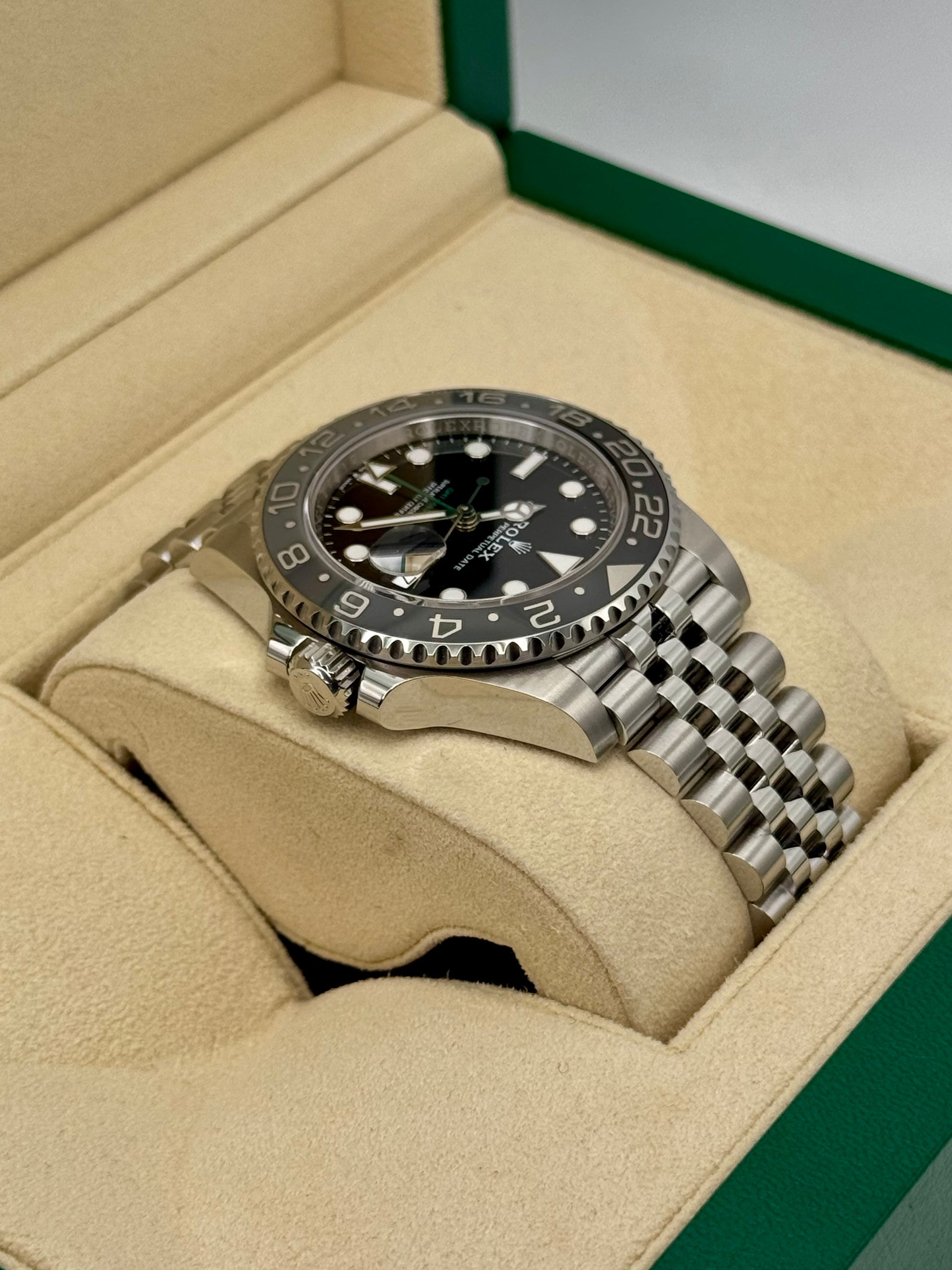2024 Rolex GMT-Master II "Bruce Wayne" 40mm 126710GRNR Jubilee - MyWatchLLC