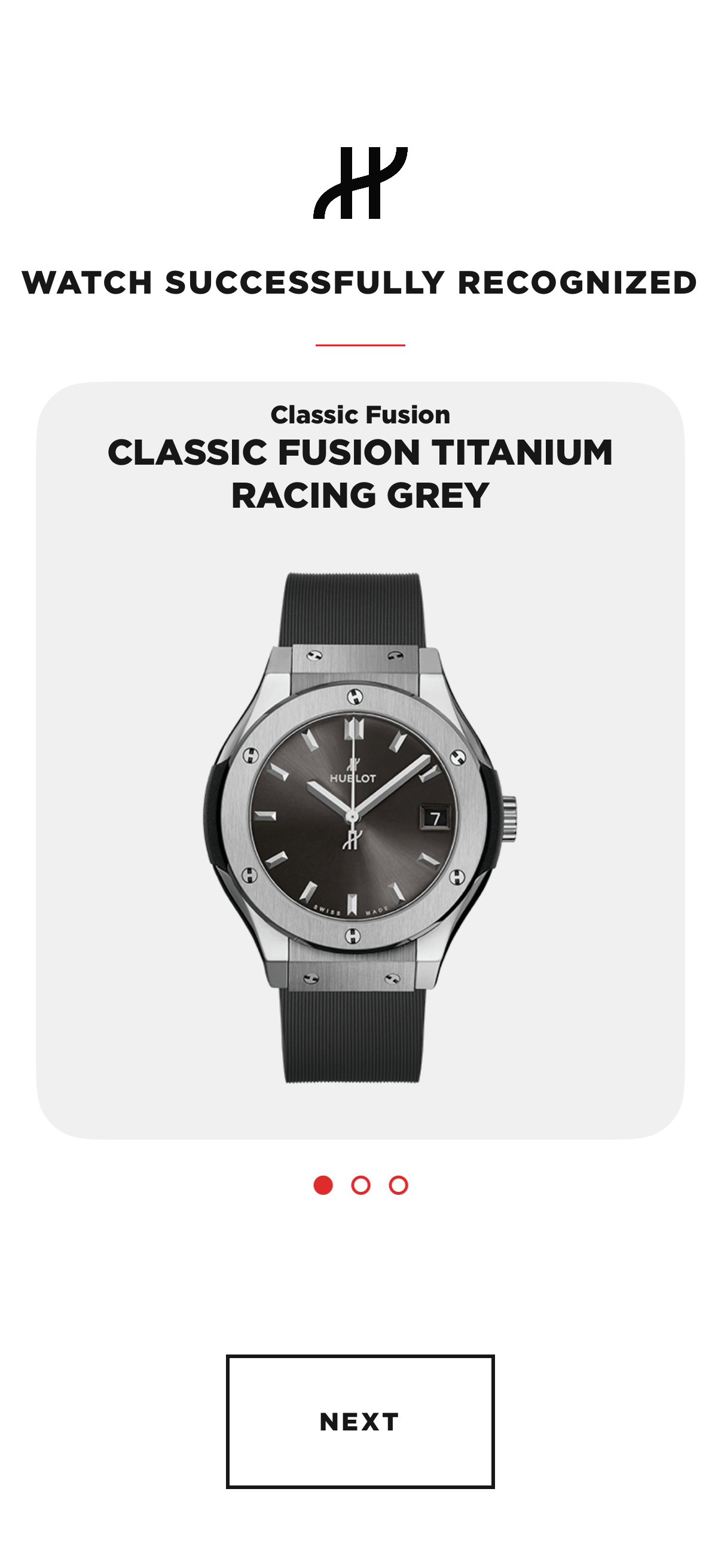 2022 Ladies Hublot Classic Fusion 33mm 581.NX.7071.RX Titanium Grey Dial - MyWatchLLC