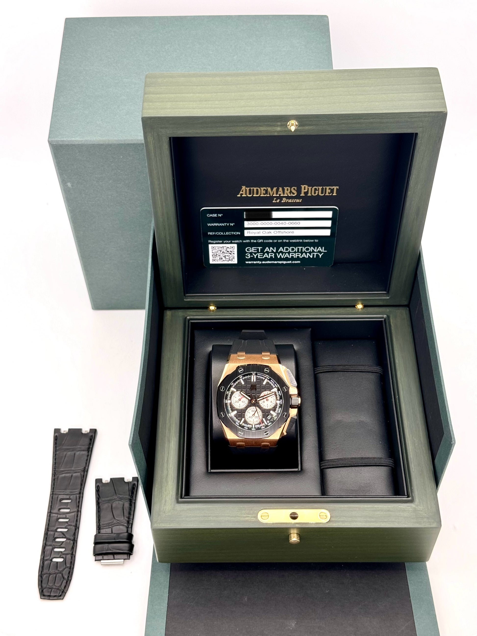 NEW 2024 Audemars Piguet Royal Oak Offshore Chrono 43mm 26420RO - MyWatchLLC