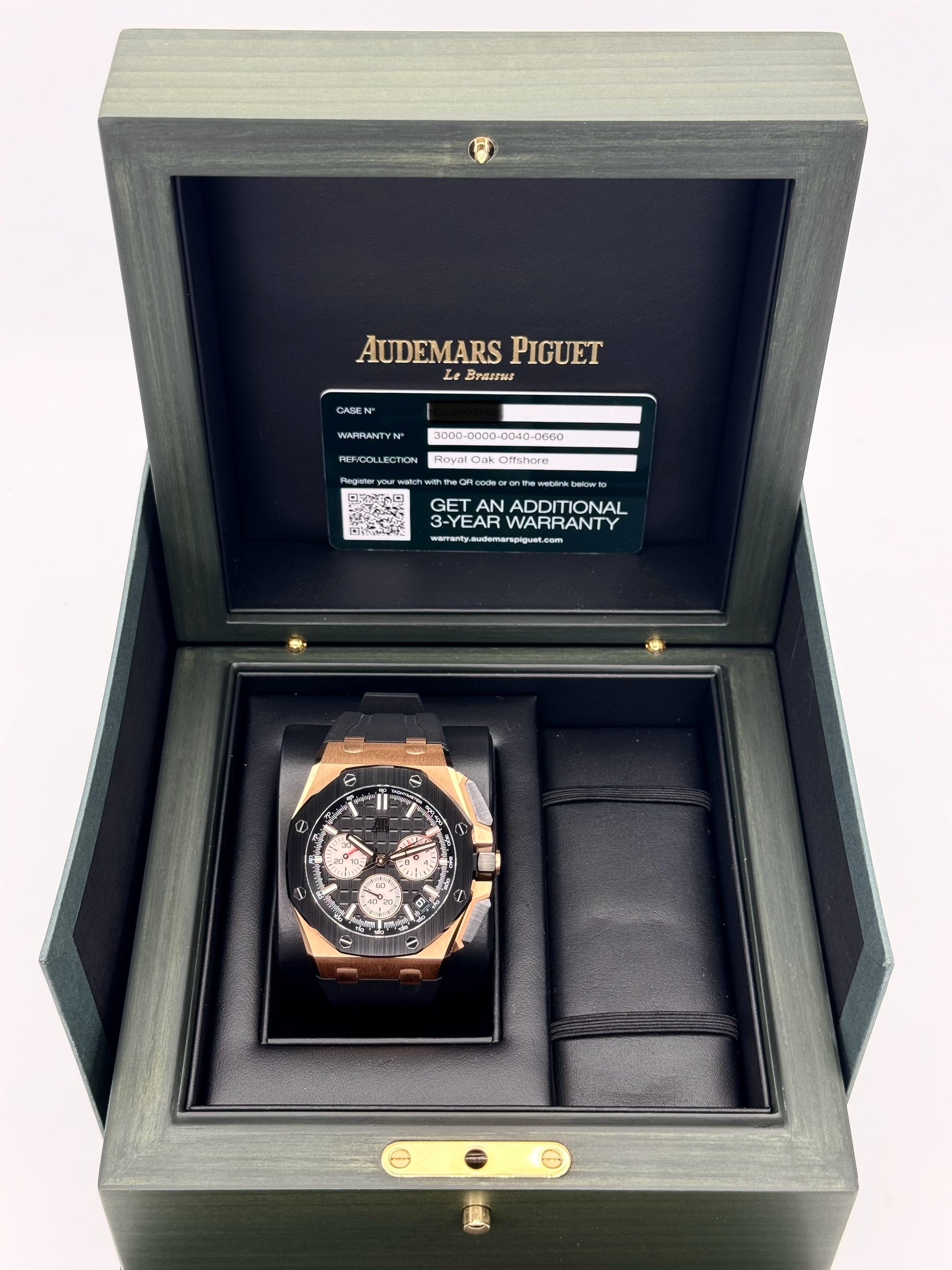 NEW 2024 Audemars Piguet Royal Oak Offshore Chrono 43mm 26420RO - MyWatchLLC