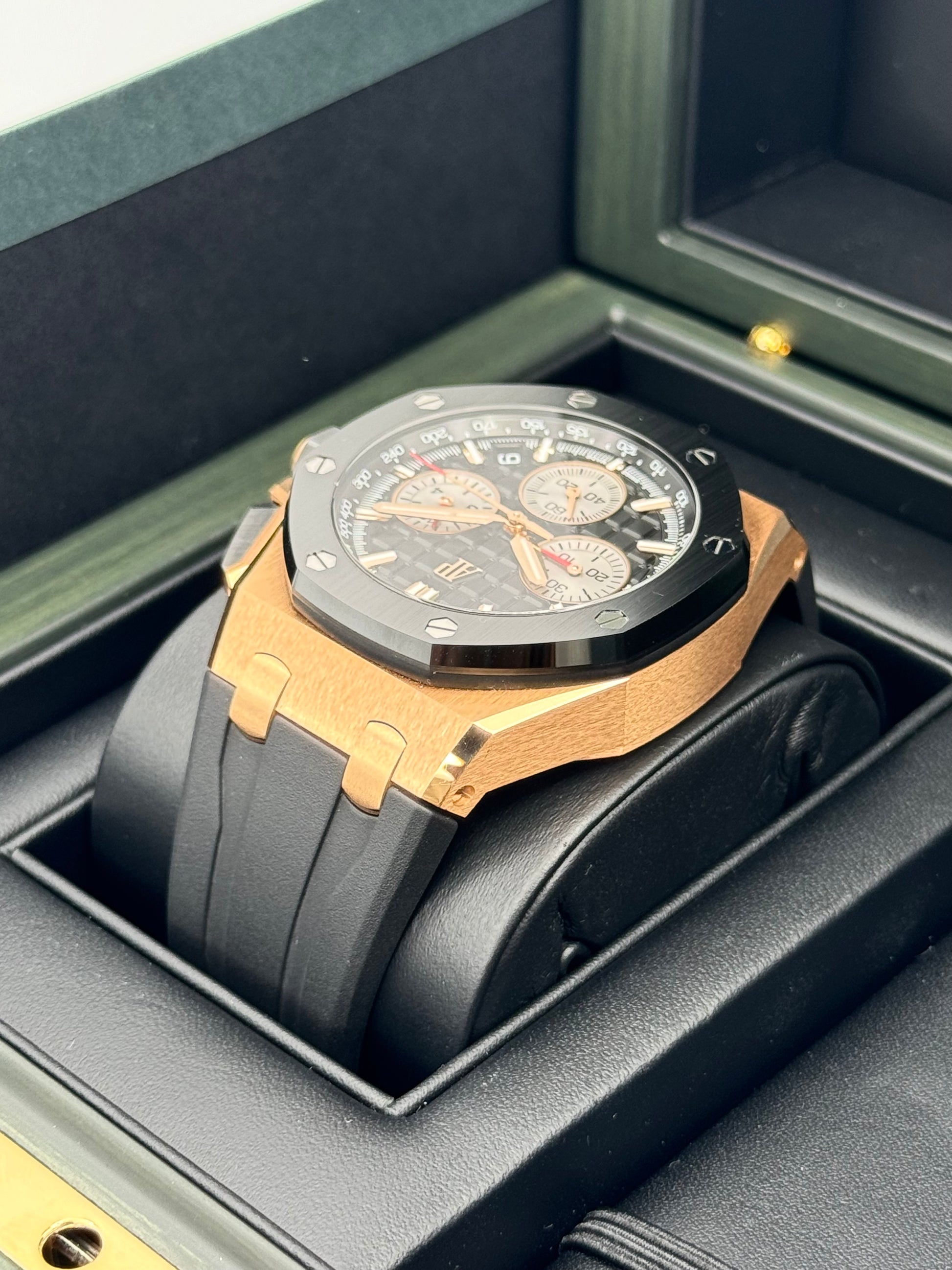 NEW 2024 Audemars Piguet Royal Oak Offshore Chrono 43mm 26420RO - MyWatchLLC