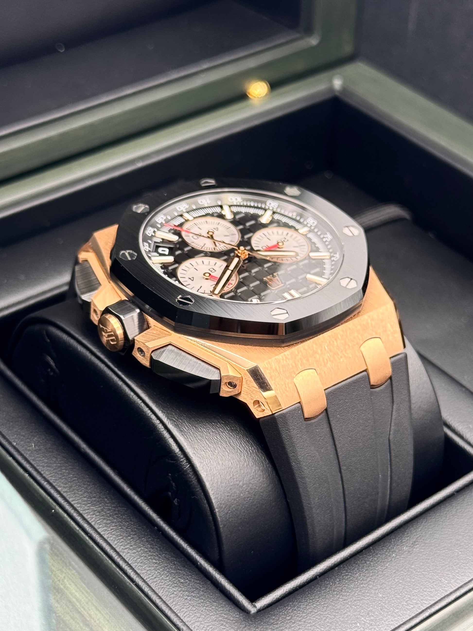 NEW 2024 Audemars Piguet Royal Oak Offshore Chrono 43mm 26420RO - MyWatchLLC