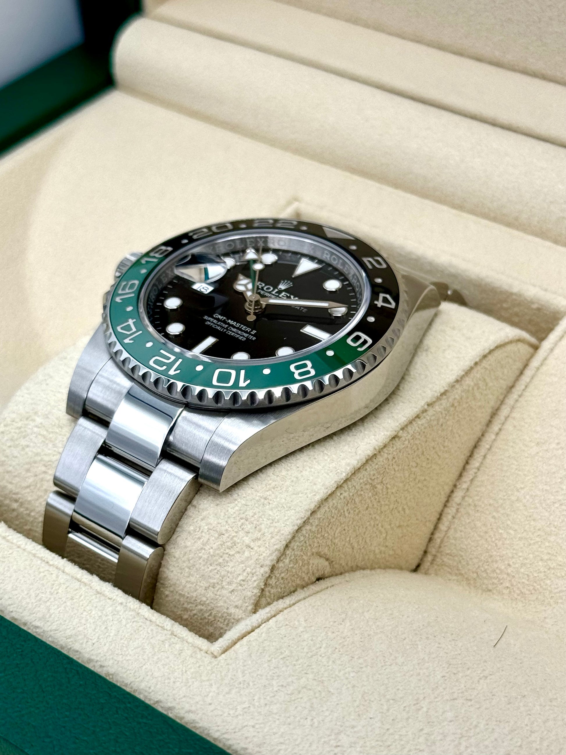 2023 Rolex GMT-Master II “Sprite” 40mm 126720VTNR Oyster - MyWatchLLC