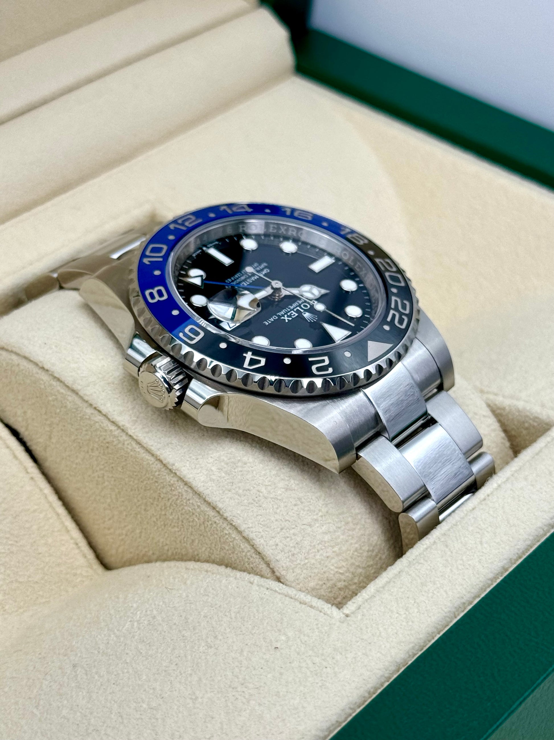 2024 Rolex GMT-Master II "Batman" 40mm 126710BLNR Oyster - MyWatchLLC