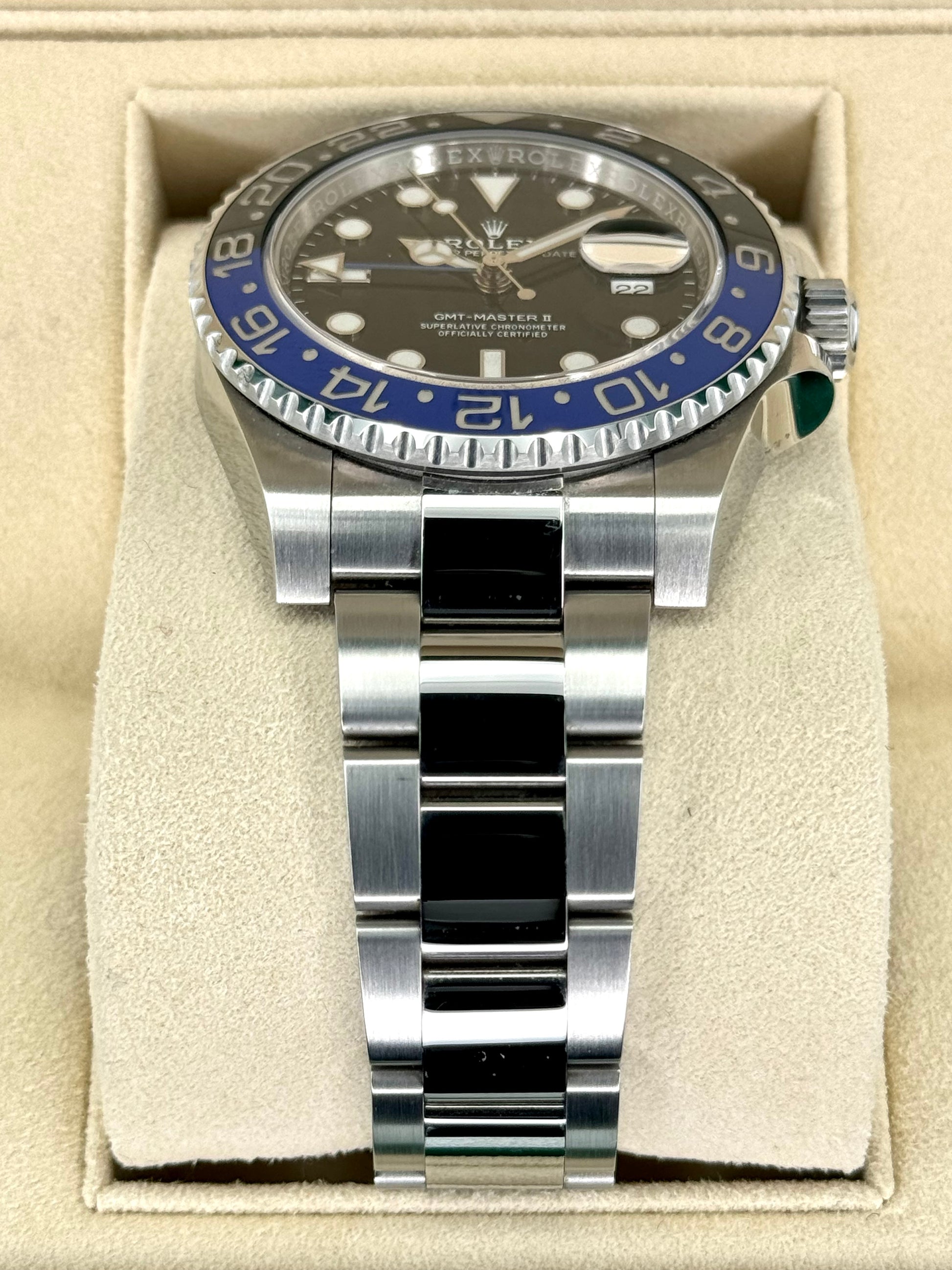 2018 Rolex GMT-Master II "Batman" 40mm 116710BLNR Oyster Black Dial - MyWatchLLC