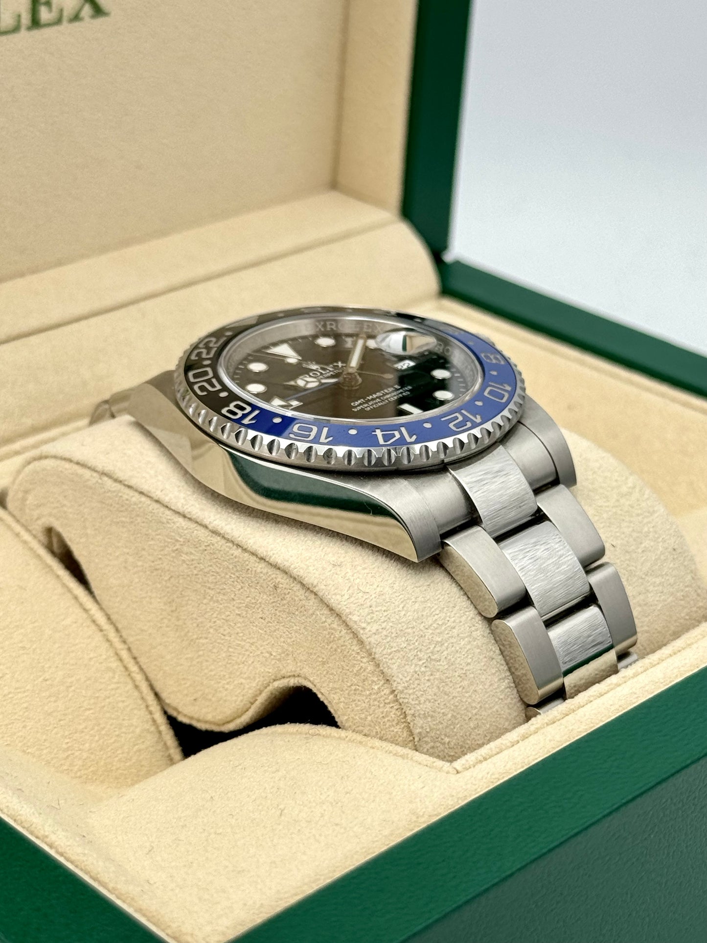 2018 Rolex GMT-Master II "Batman" 40mm 116710BLNR Oyster Black Dial - MyWatchLLC