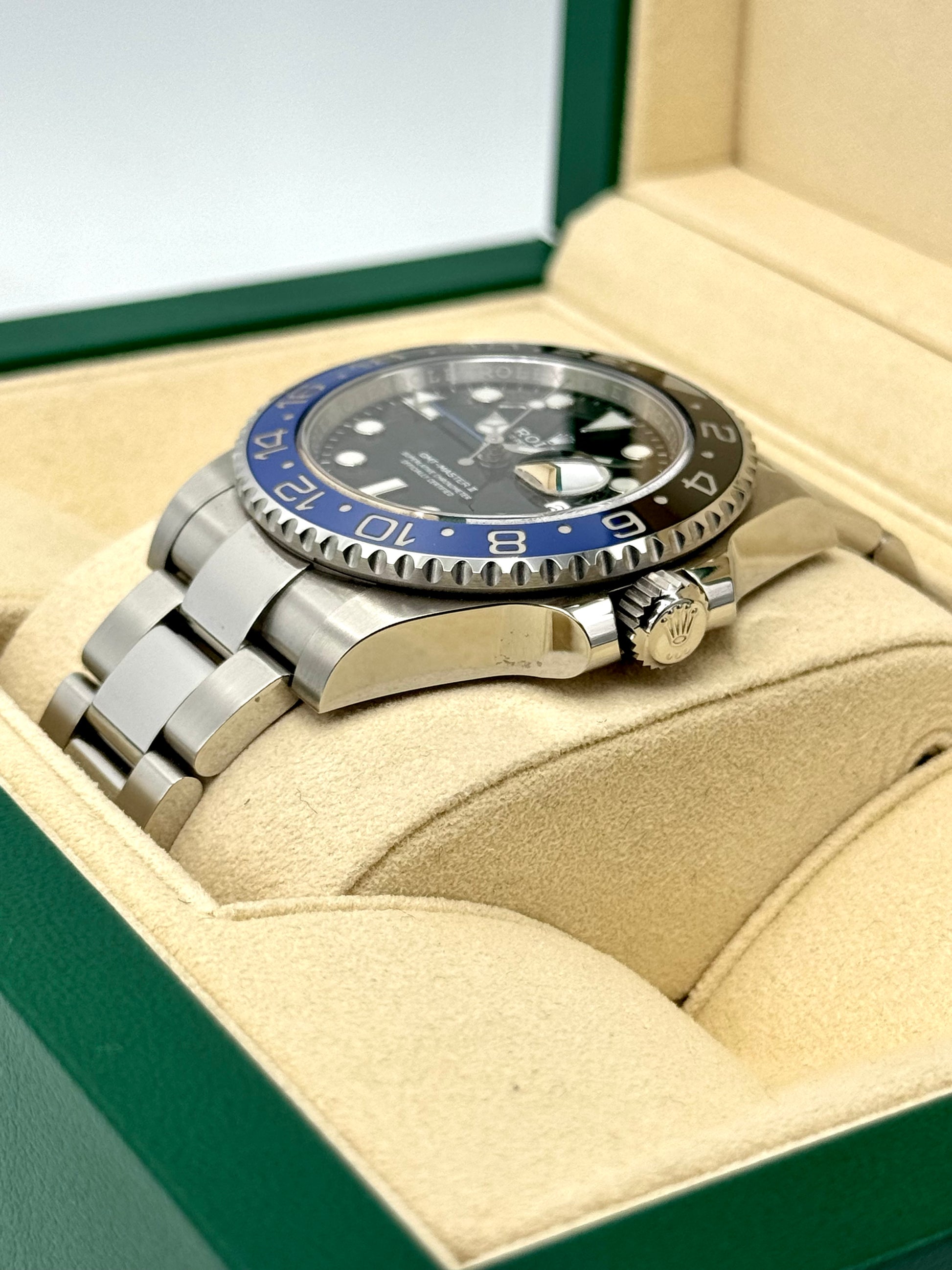 2018 Rolex GMT-Master II "Batman" 40mm 116710BLNR Oyster Black Dial - MyWatchLLC