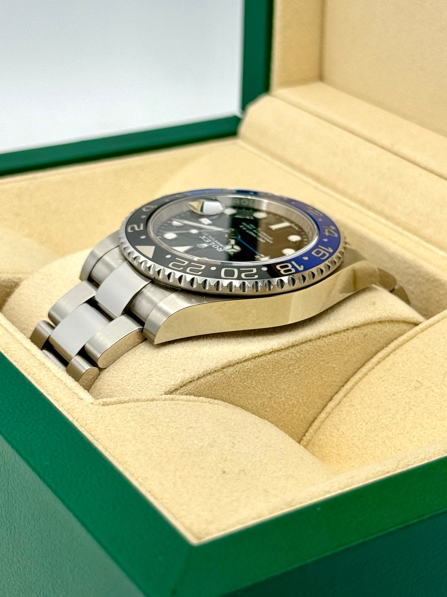 2018 Rolex GMT-Master II "Batman" 40mm 116710BLNR Oyster Black Dial - MyWatchLLC