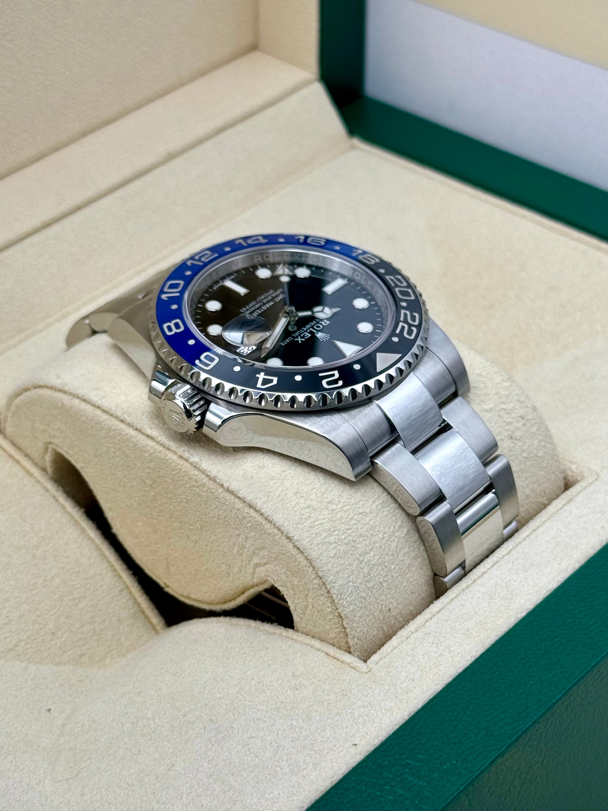 2016 Rolex GMT-Master II "Batman" 40mm 116710BLNR Oyster - MyWatchLLC