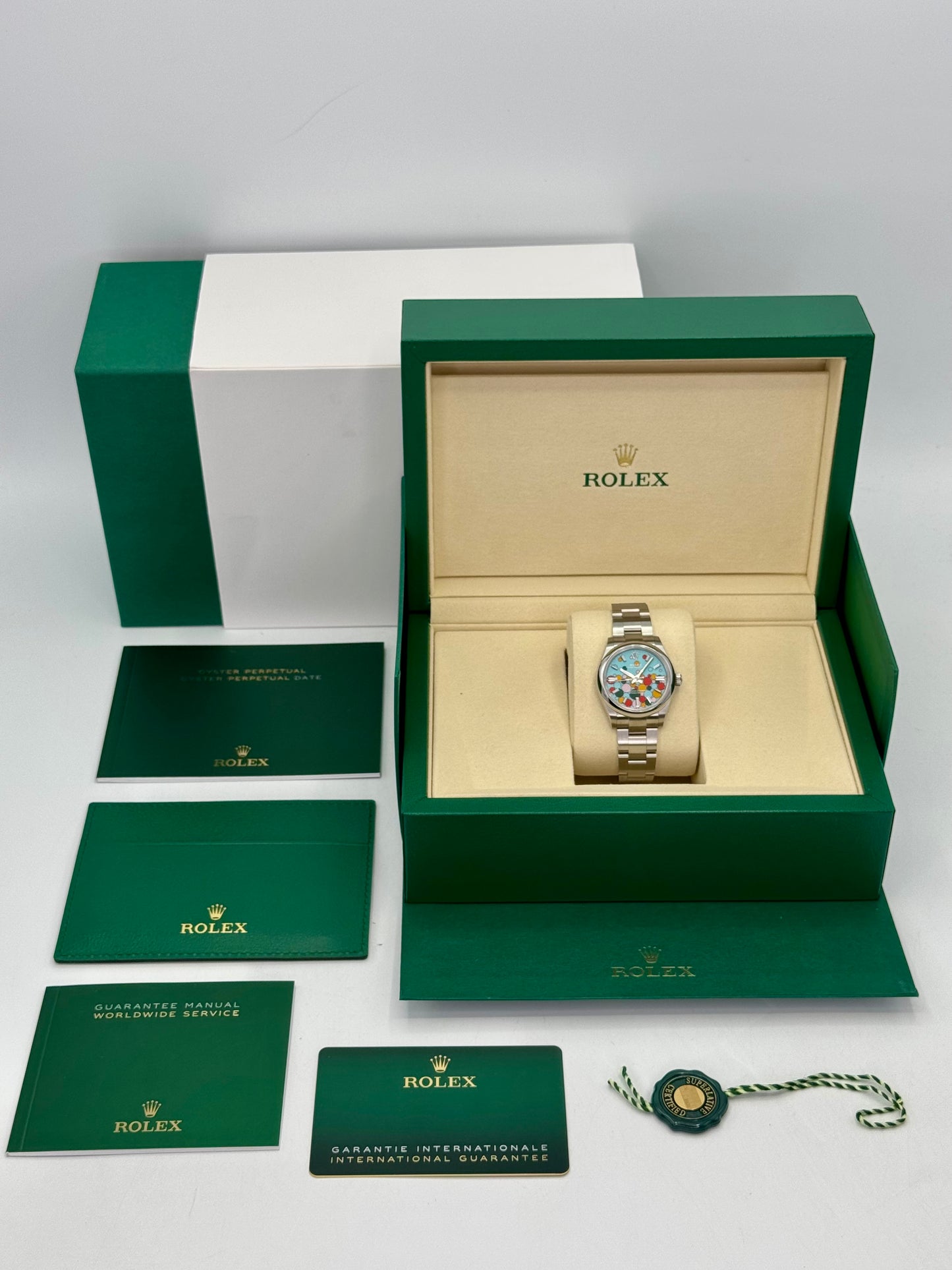 NEW 2025 Rolex Oyster Perpetual 31mm 277200 Celebration Dial