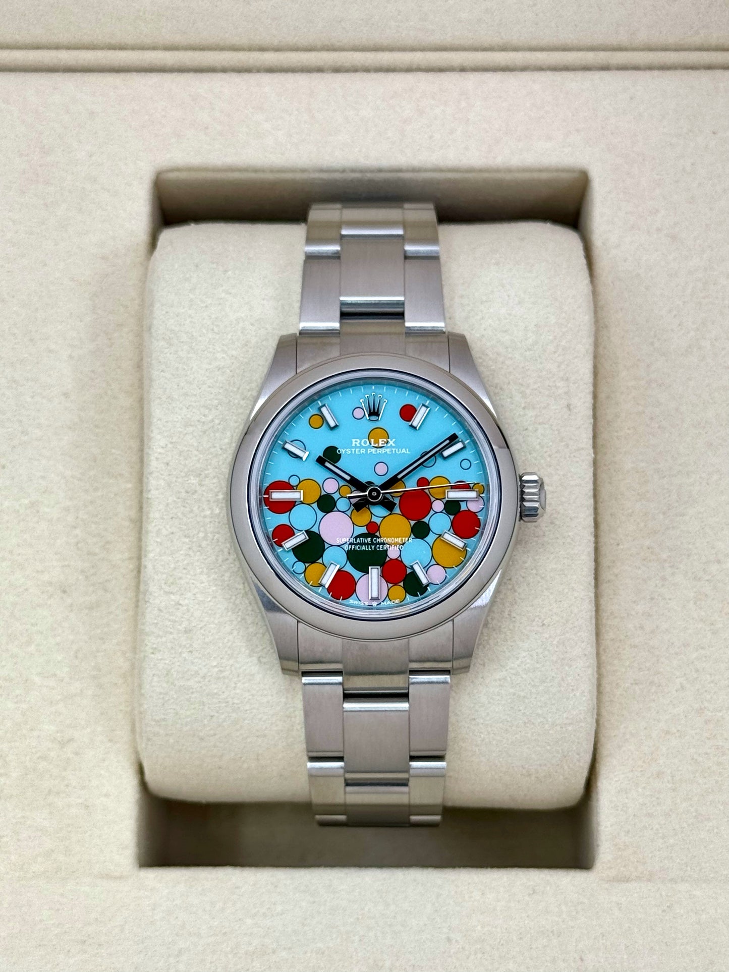 NEW 2025 Rolex Oyster Perpetual 31mm 277200 Celebration Dial