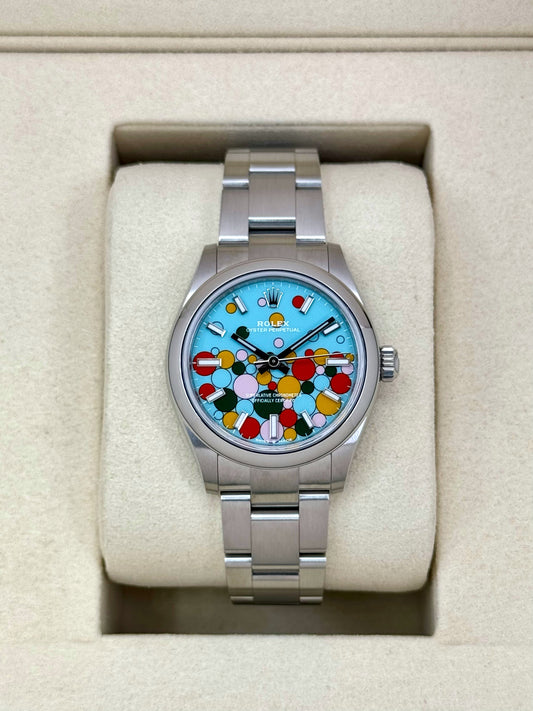 NEW 2025 Rolex Oyster Perpetual 31mm 277200 Celebration Dial - MyWatchLLC