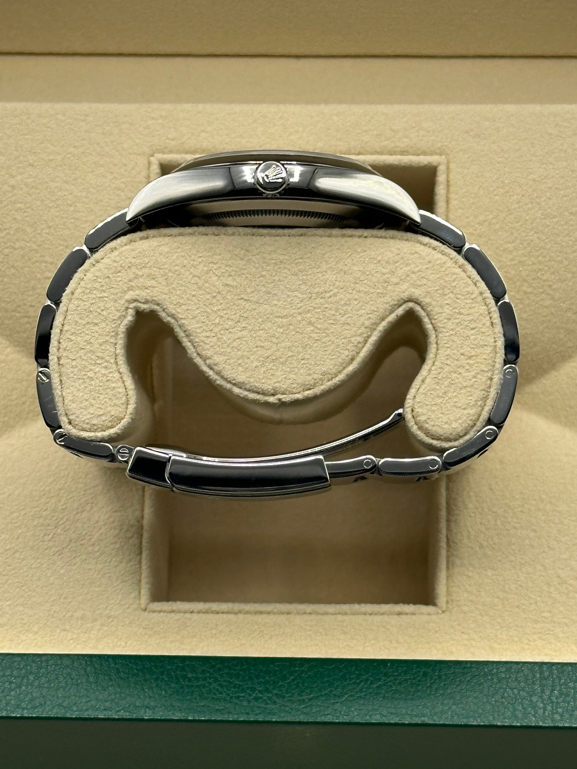 2019 Rolex Oyster Perpetual 39mm Stainless Steel White Index Dial - MyWatchLLC