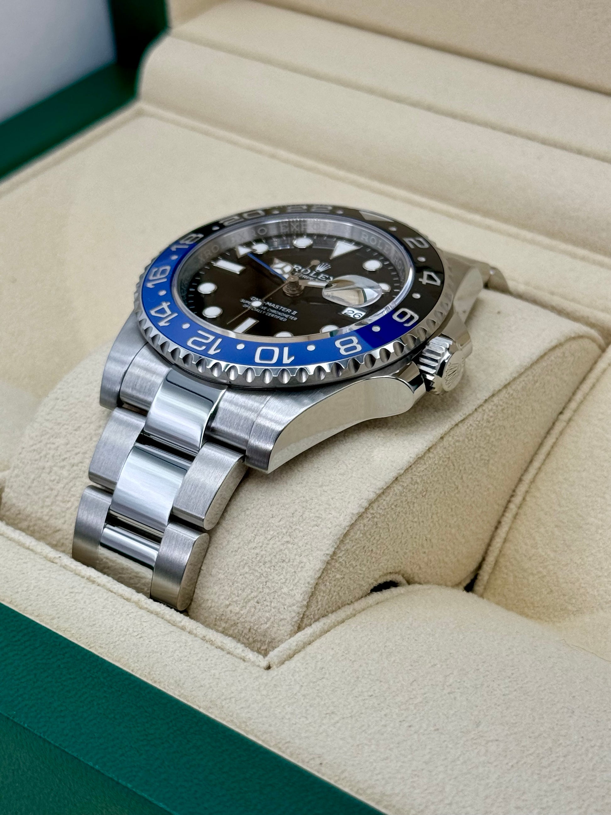 2023 Rolex GMT-Master II "Batman" 40mm 126710BLNR Oyster - MyWatchLLC