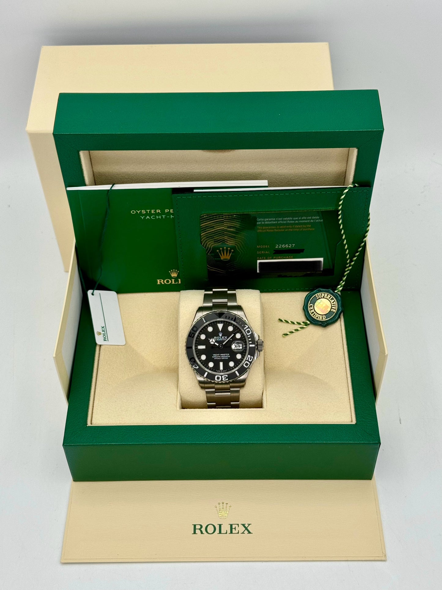 NEW 2024 Rolex Yacht-Master 42mm 226627 Titanium - MyWatchLLC