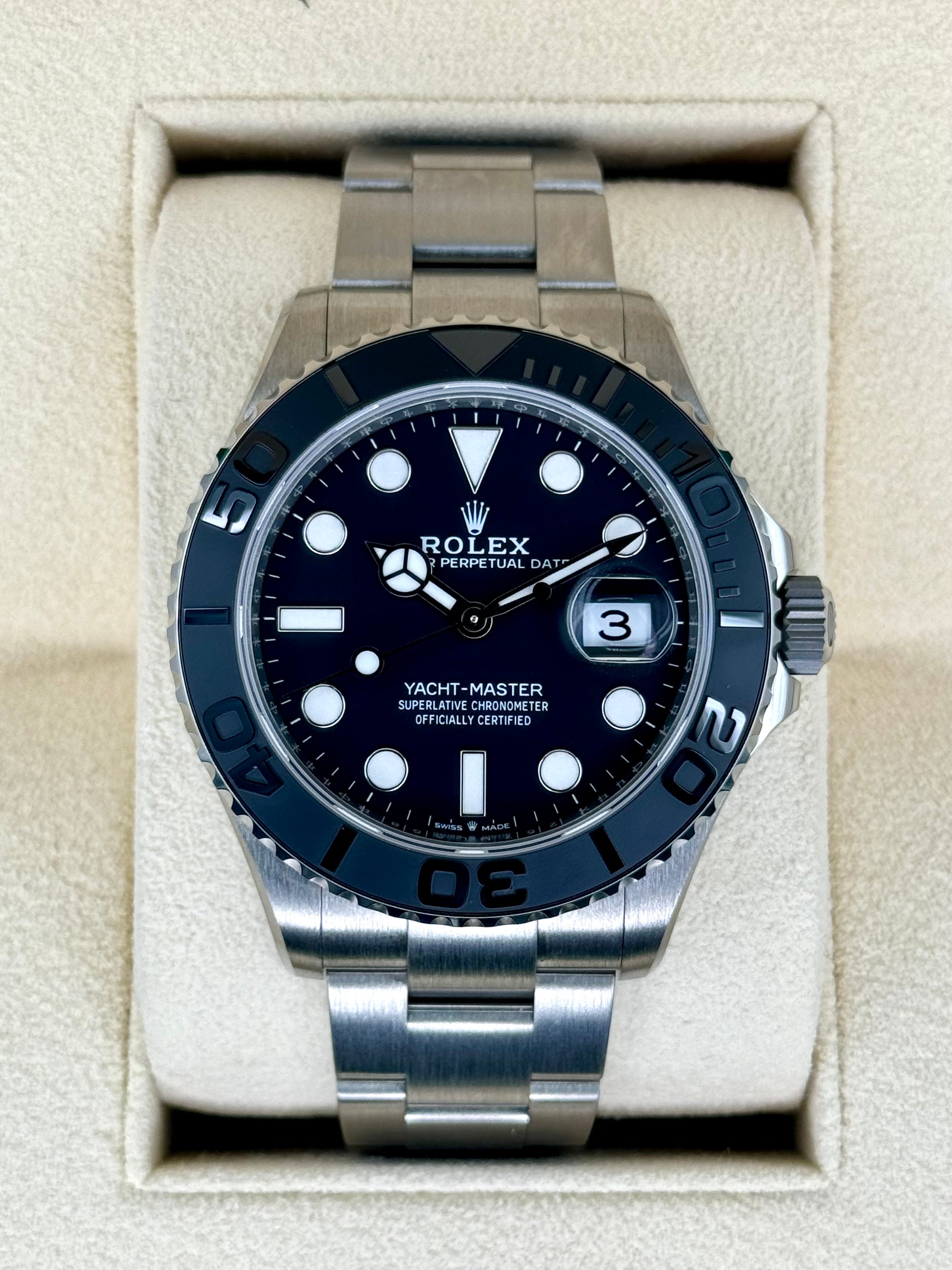 NEW 2024 Rolex Yacht-Master 42mm 226627 Titanium - MyWatchLLC