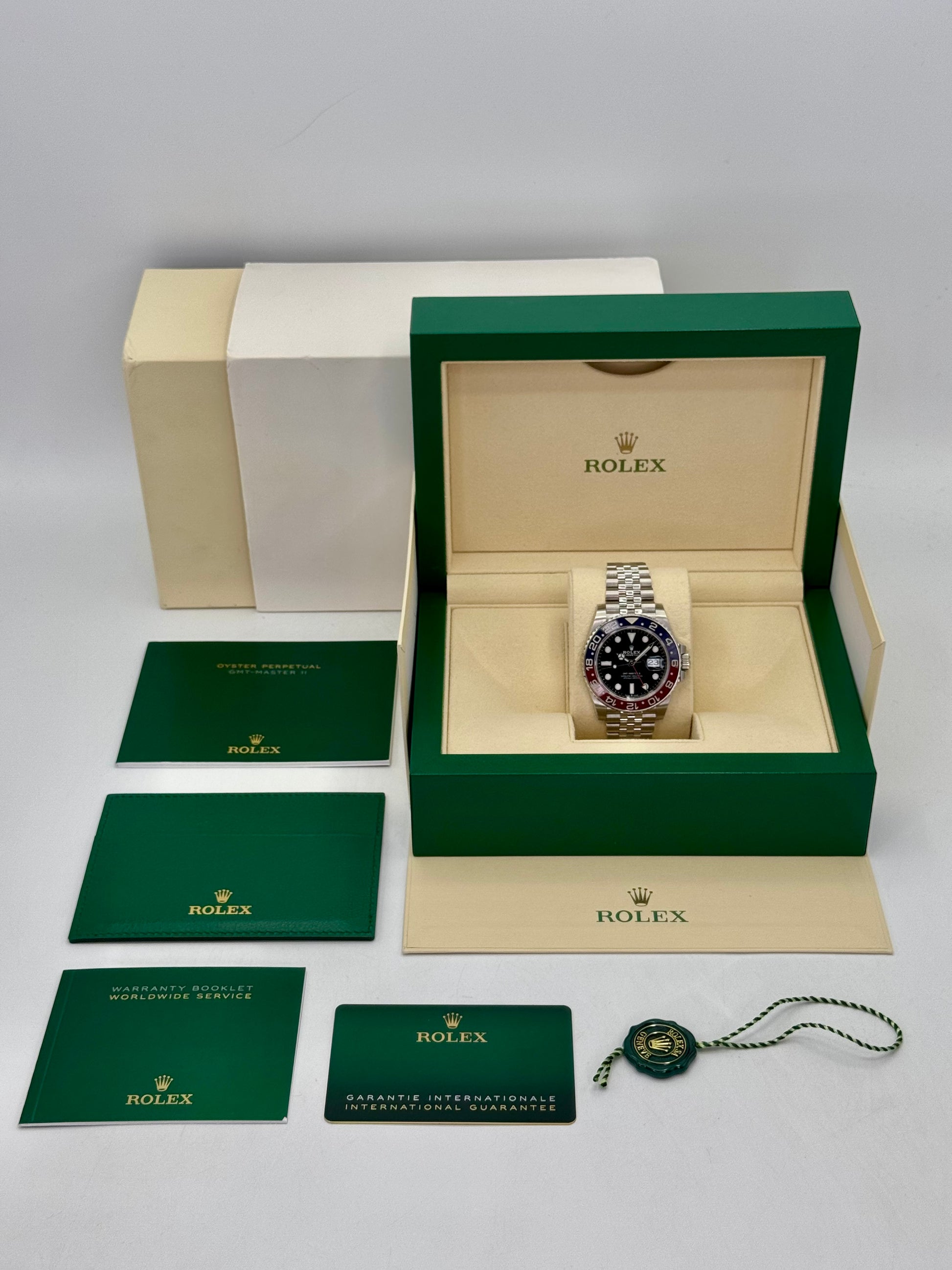 NEW 2024 Rolex GMT-Master II "Pepsi" 40mm 126710BLRO Jubilee - MyWatchLLC