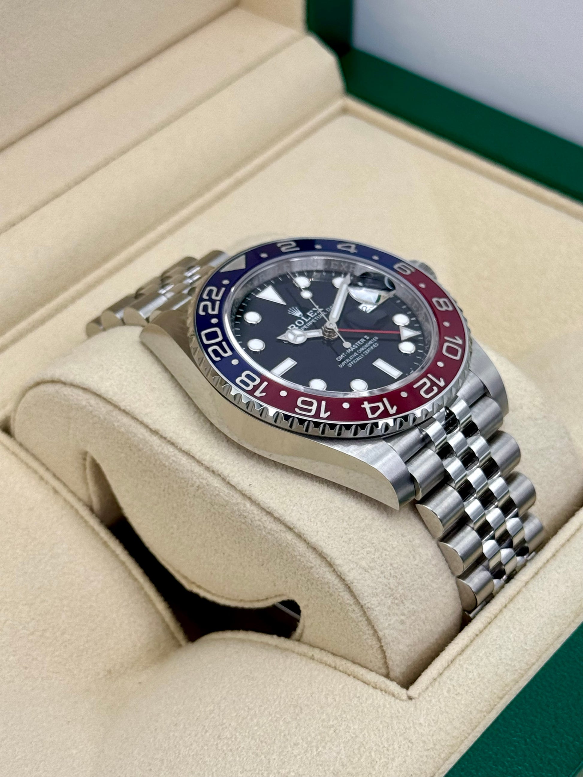 NEW 2024 Rolex GMT-Master II "Pepsi" 40mm 126710BLRO Jubilee - MyWatchLLC