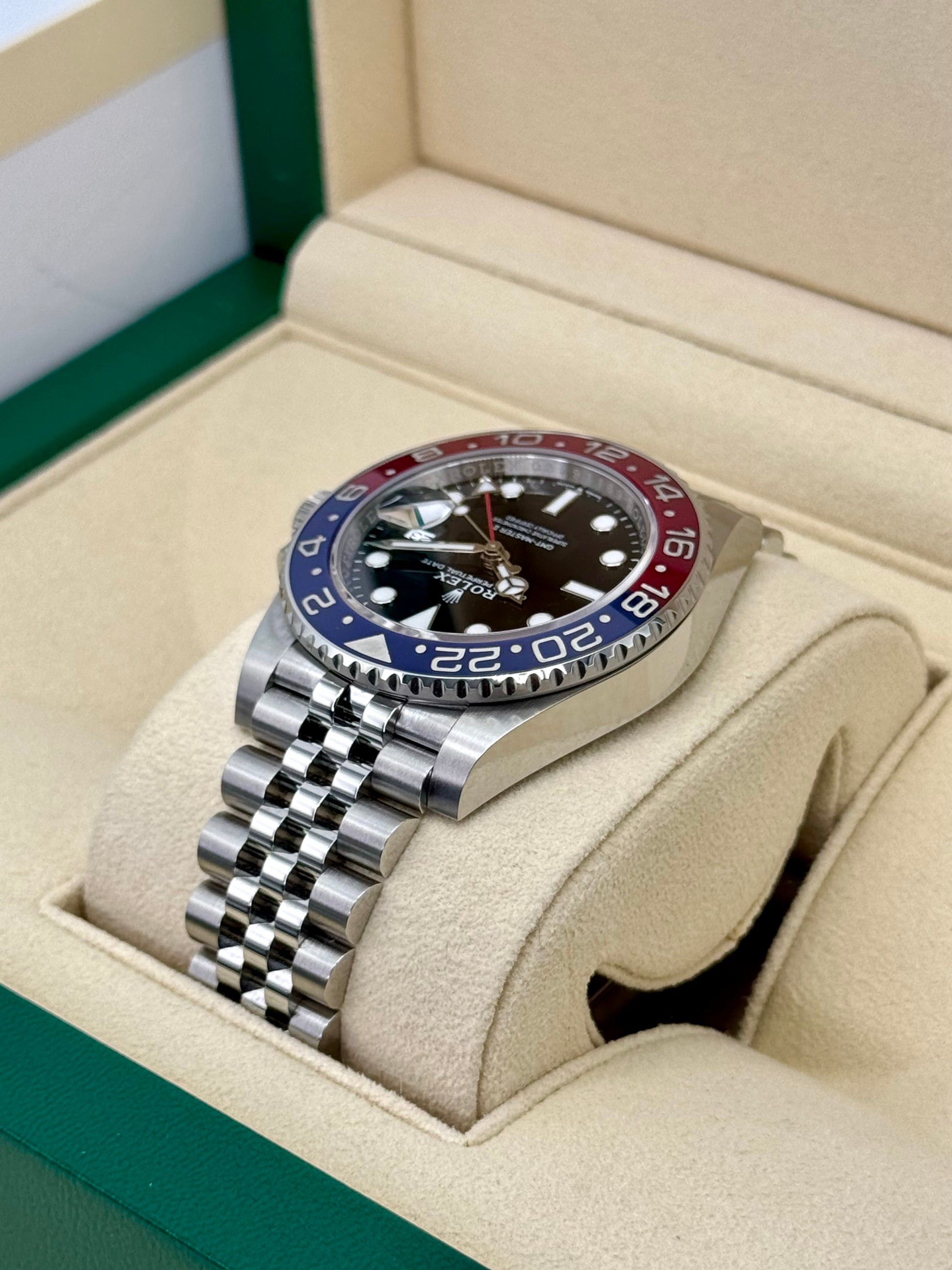 NEW 2024 Rolex GMT-Master II "Pepsi" 40mm 126710BLRO Jubilee - MyWatchLLC